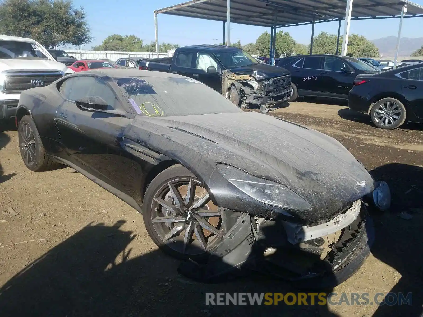 1 Photograph of a damaged car SCFRMFAW3KGL07983 ASTON MARTIN ALL MODELS 2019