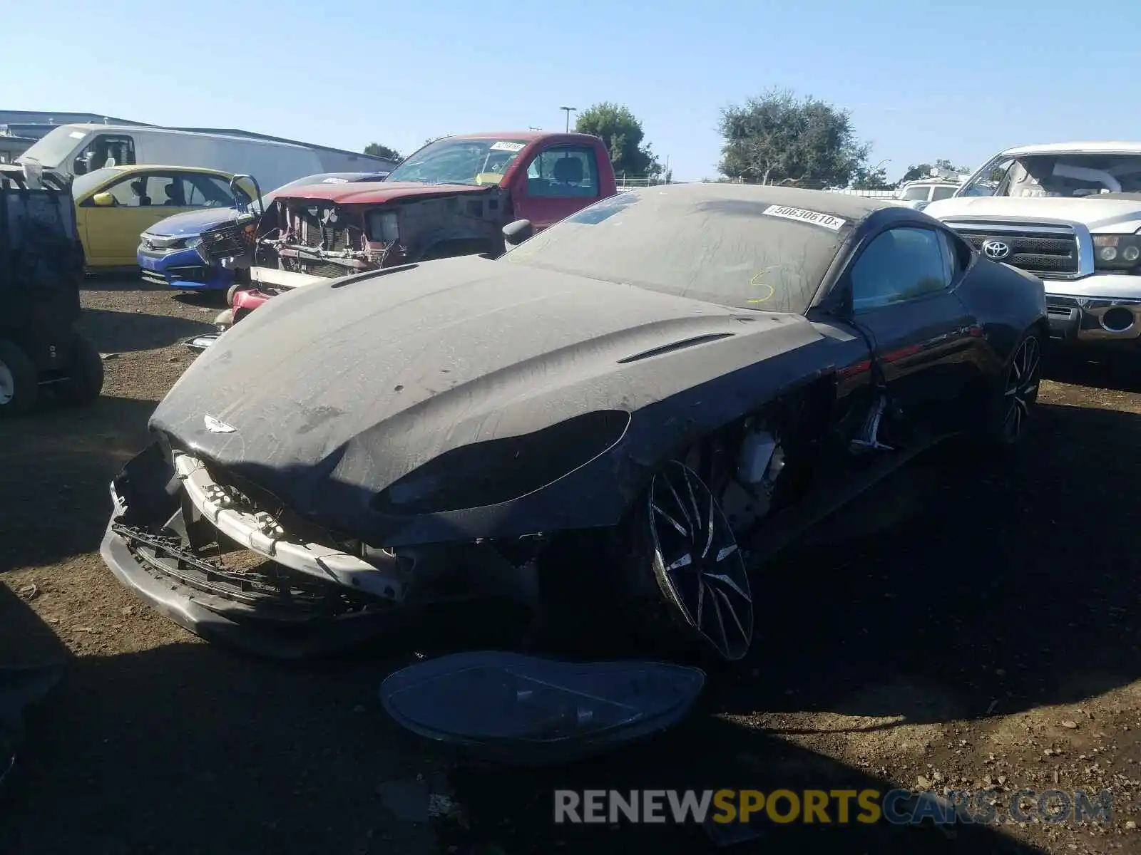 2 Photograph of a damaged car SCFRMFAW3KGL07983 ASTON MARTIN ALL MODELS 2019