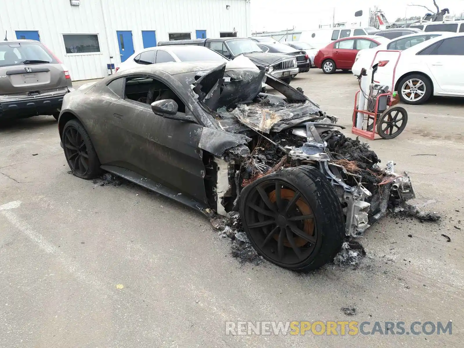 1 Photograph of a damaged car SCFSMGAM1KGN01127 ASTON MARTIN ALL MODELS 2019