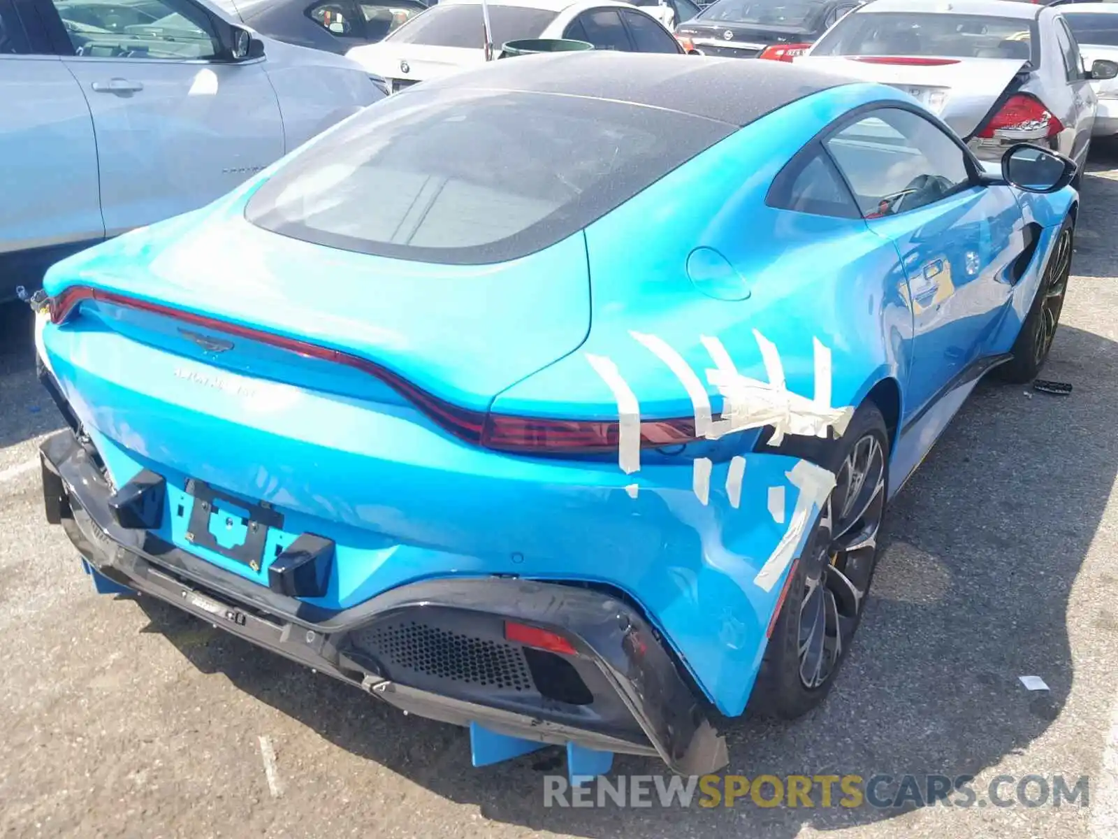 2 Photograph of a damaged car SCFSMGAW1KGN00334 ASTON MARTIN ALL MODELS 2019