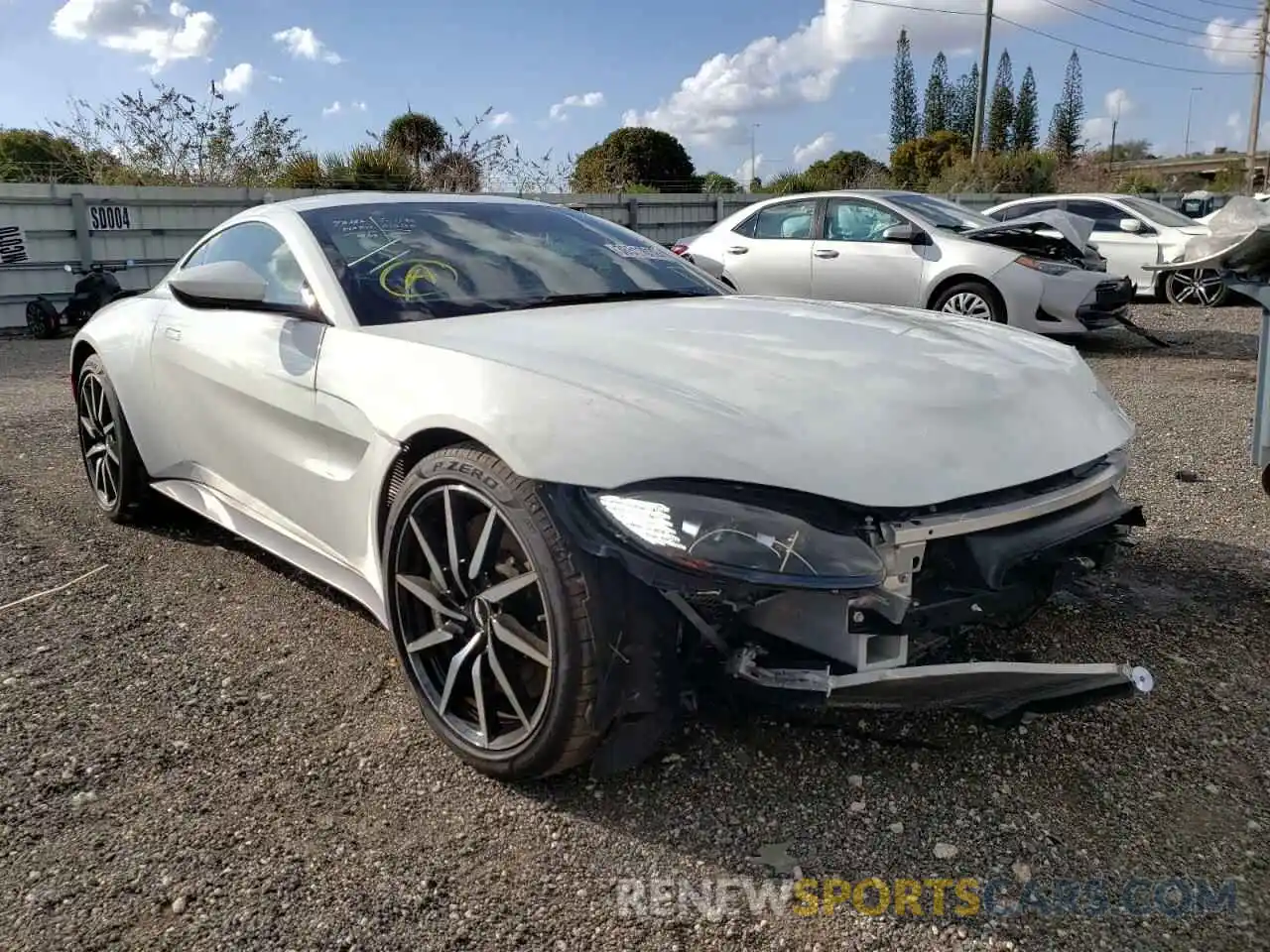 1 Photograph of a damaged car SCFSMGAW1KGN01564 ASTON MARTIN ALL MODELS 2019