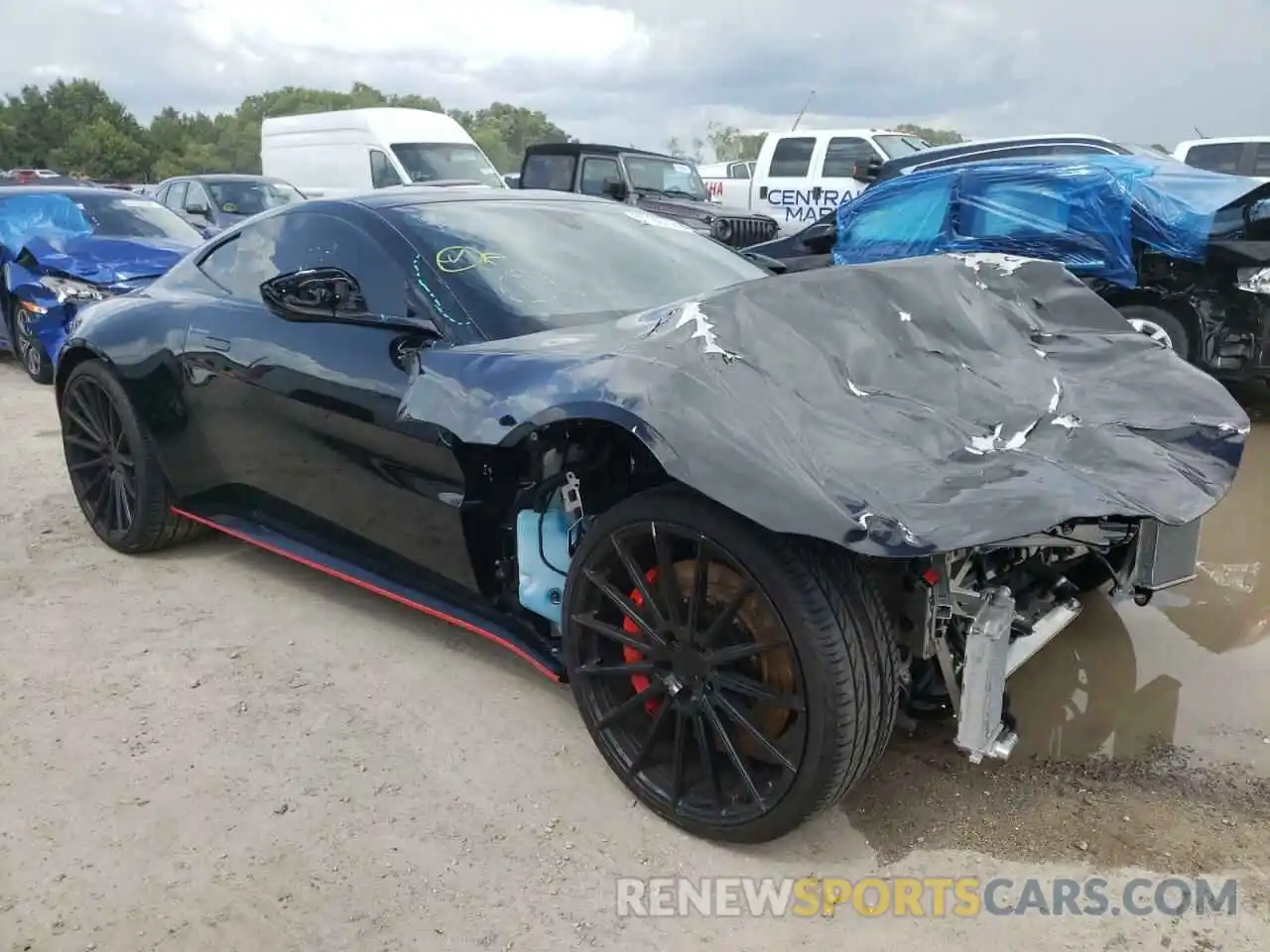 1 Photograph of a damaged car SCFSMGAW4KGN00585 ASTON MARTIN ALL MODELS 2019