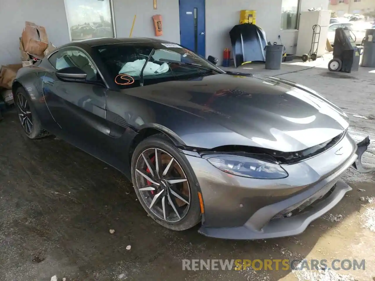 1 Photograph of a damaged car SCFSMGAW4KGN02501 ASTON MARTIN ALL MODELS 2019