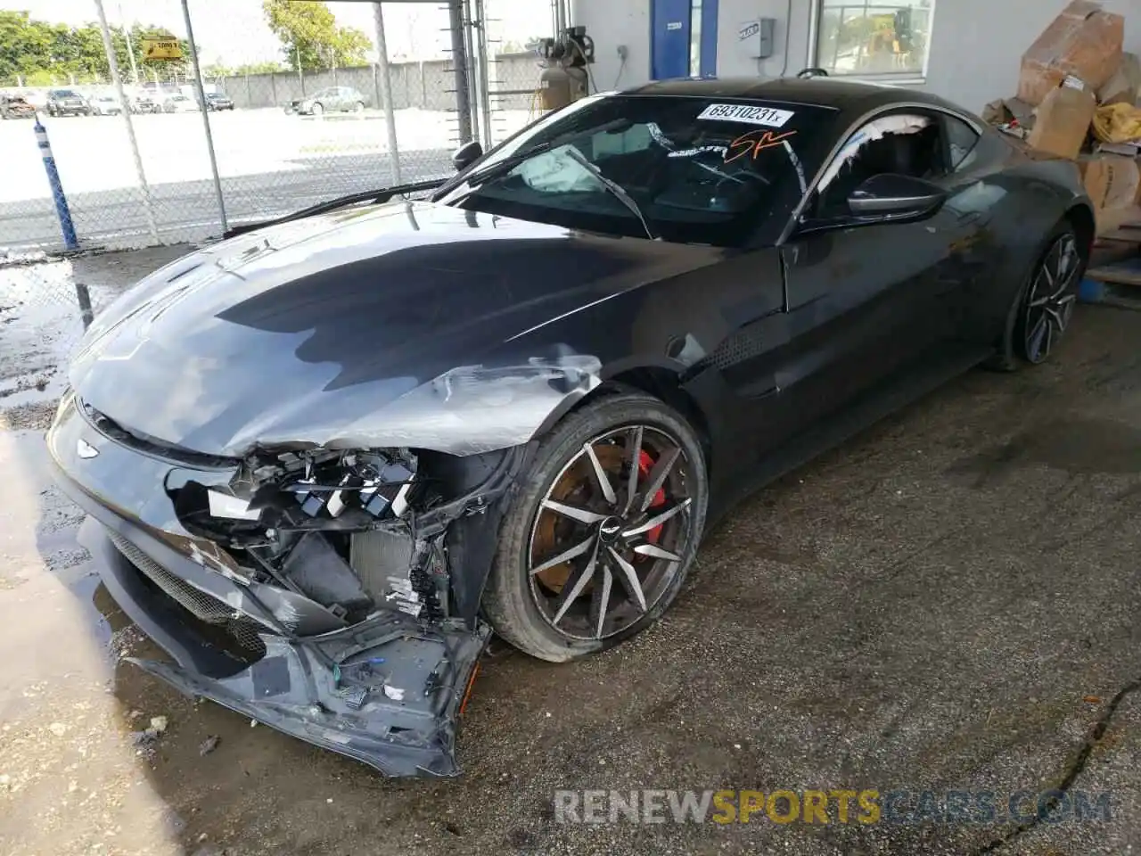 2 Photograph of a damaged car SCFSMGAW4KGN02501 ASTON MARTIN ALL MODELS 2019