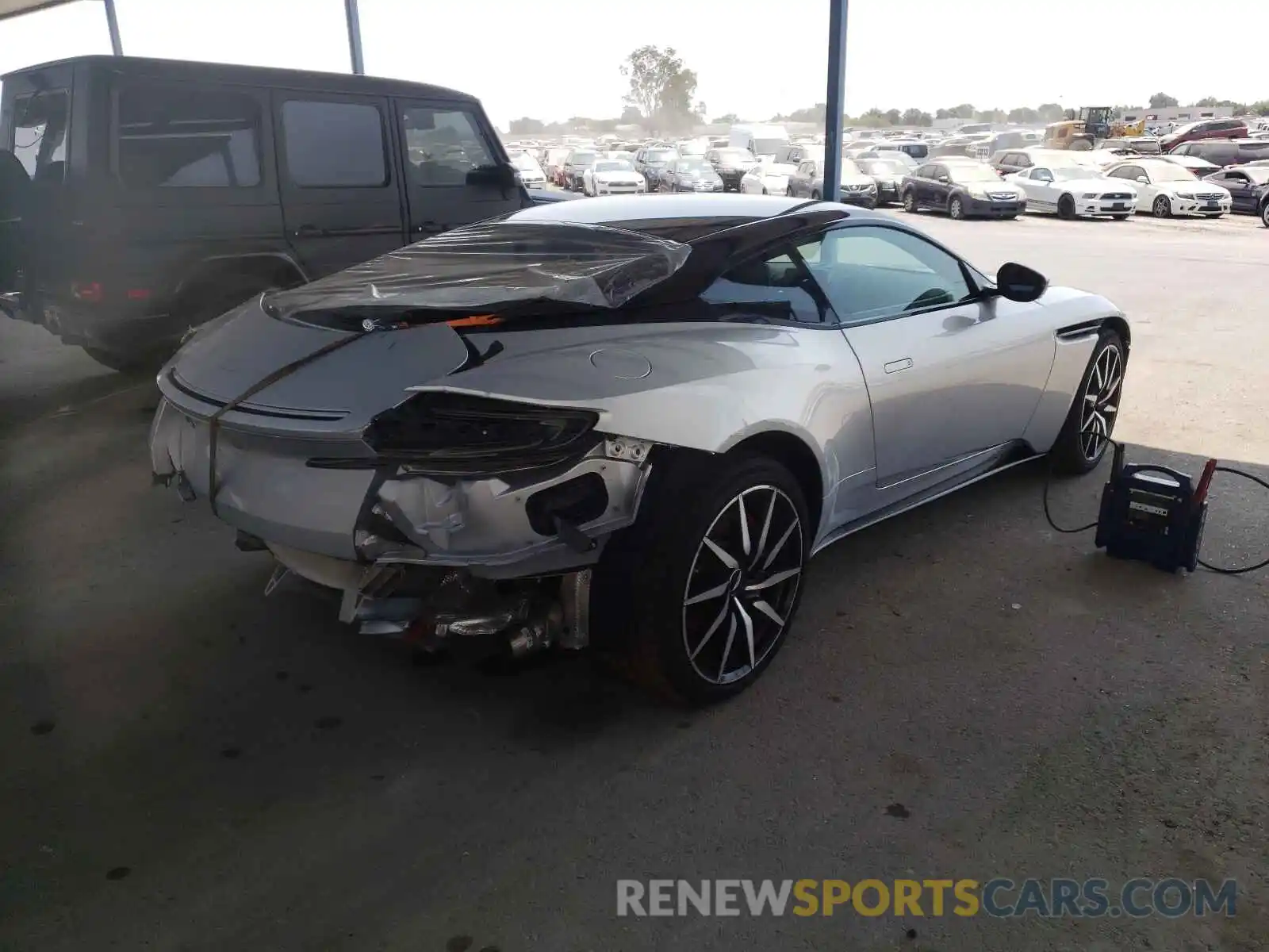 4 Photograph of a damaged car SCFRMFAW0LGL08400 ASTON MARTIN ALL MODELS 2020