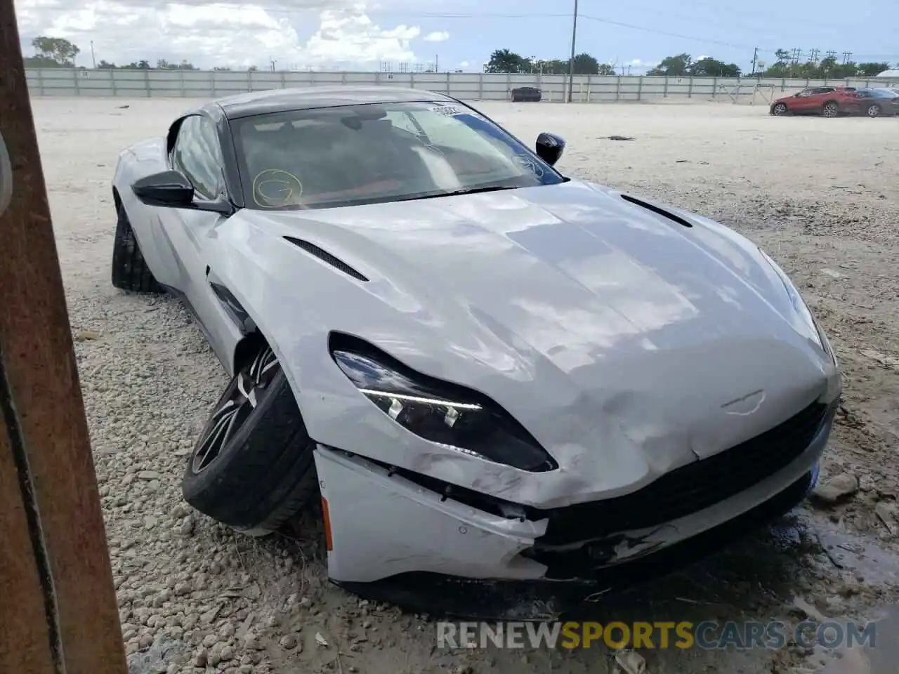 1 Photograph of a damaged car SCFRMFAW1LGL09703 ASTON MARTIN ALL MODELS 2020