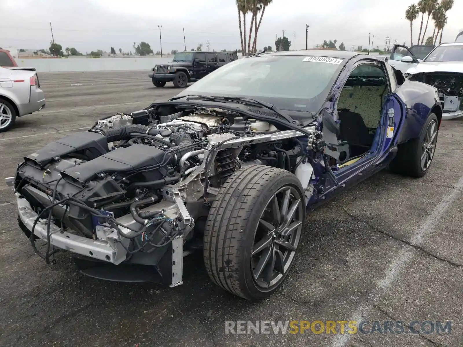 2 Photograph of a damaged car SCFRMFAWXLGL09070 ASTON MARTIN ALL MODELS 2020