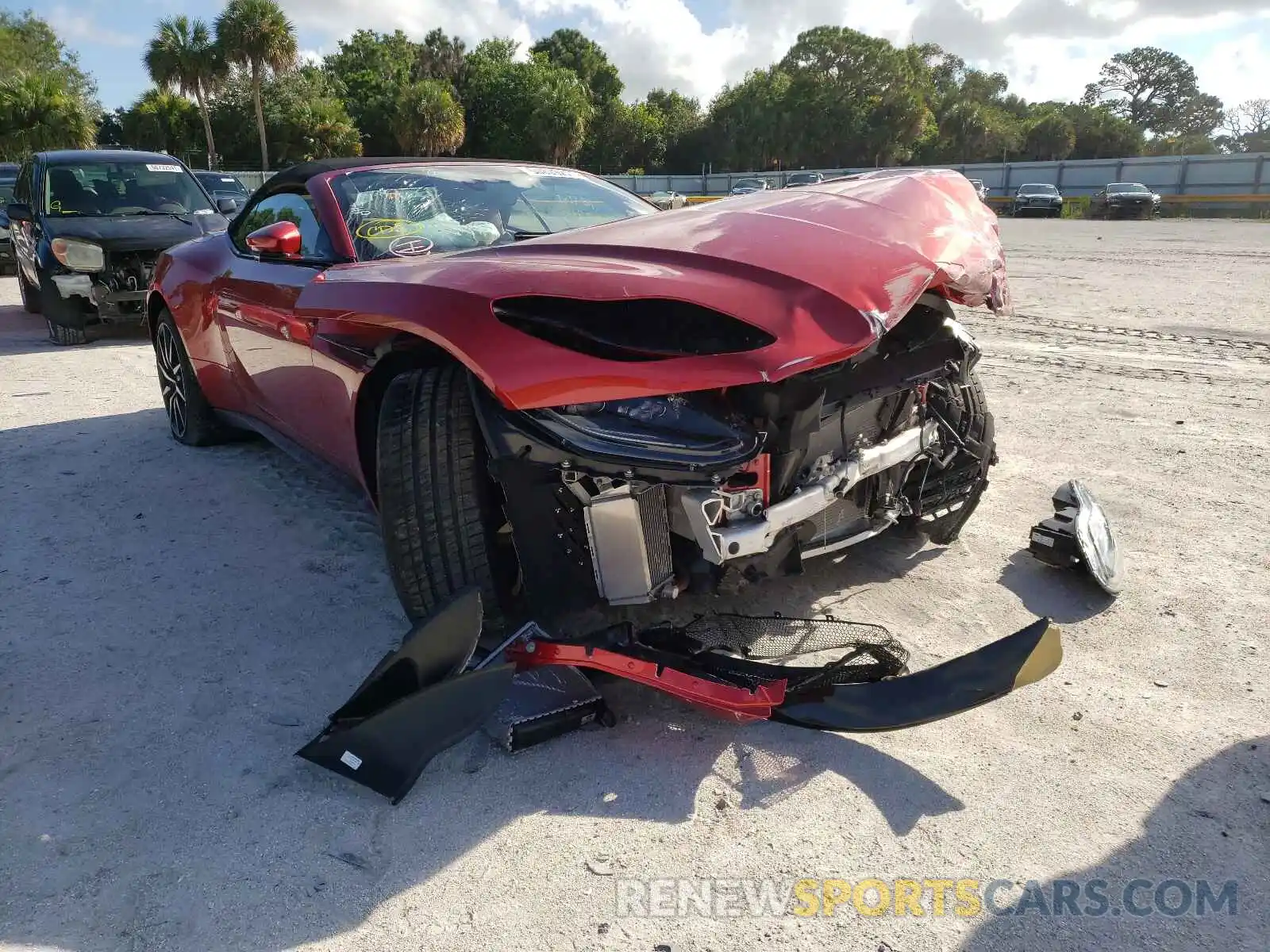 1 Photograph of a damaged car SCFRMFCW9LGM09707 ASTON MARTIN ALL MODELS 2020