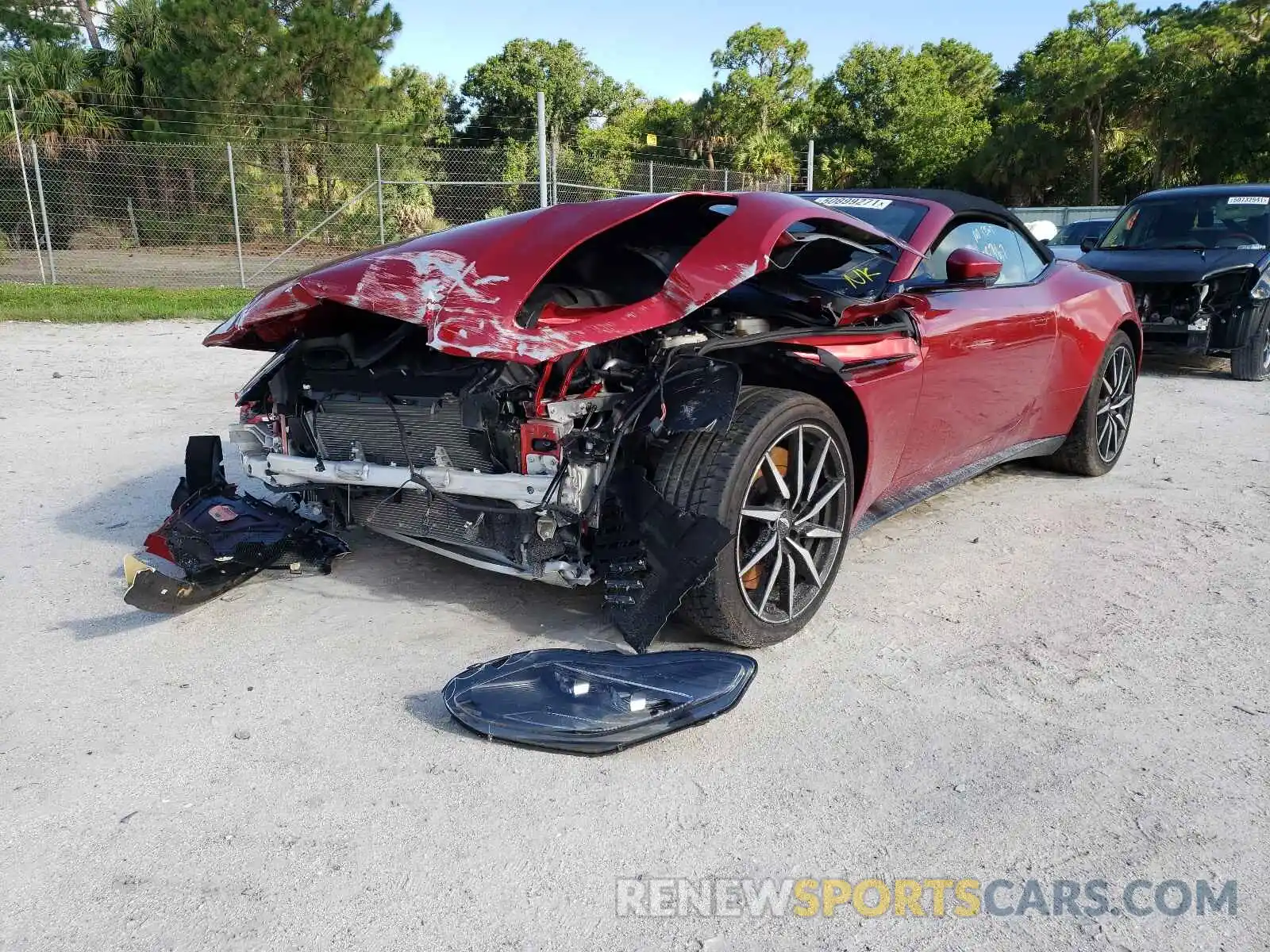 2 Photograph of a damaged car SCFRMFCW9LGM09707 ASTON MARTIN ALL MODELS 2020