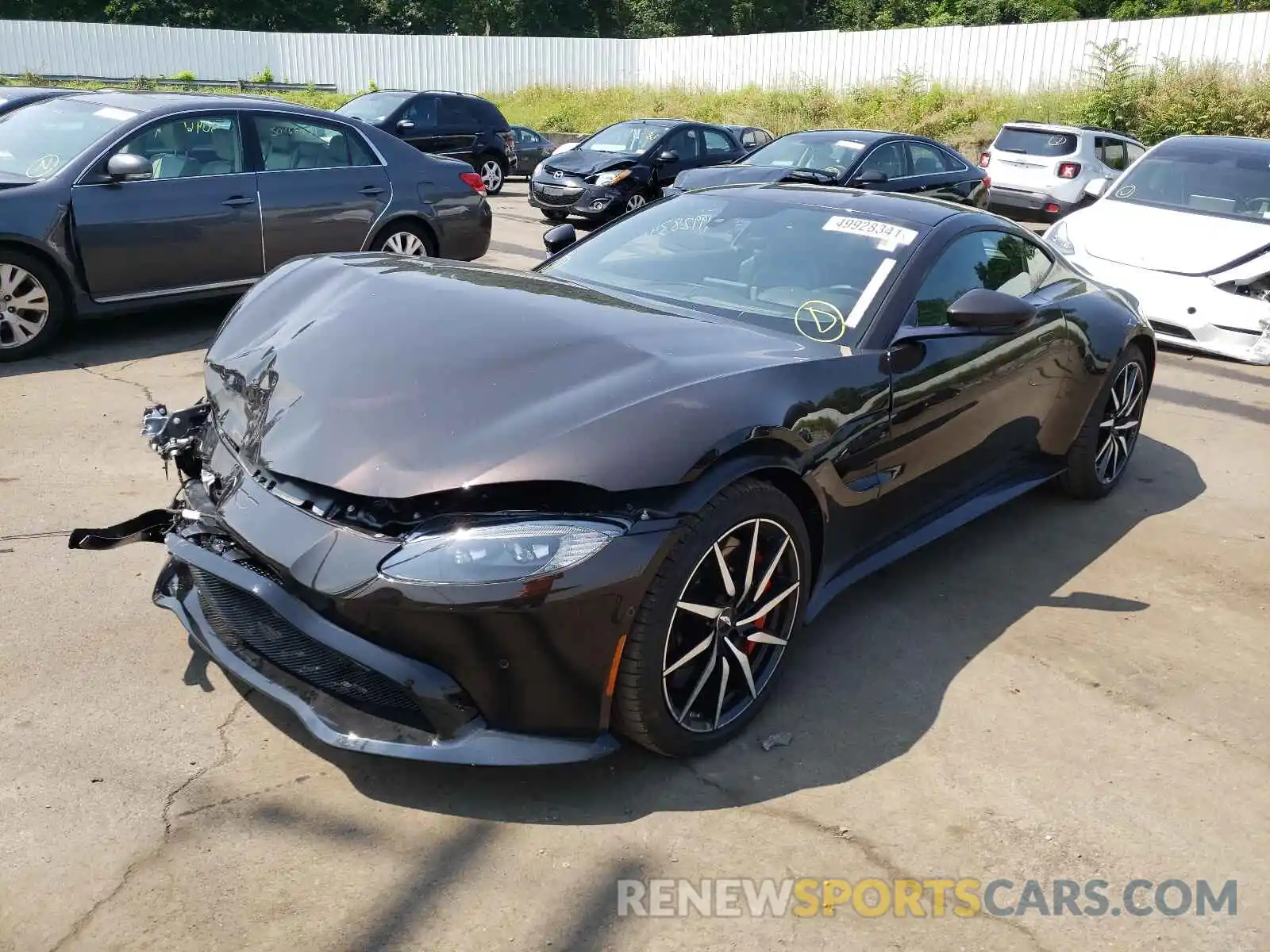 2 Photograph of a damaged car SCFSMGAW1LGN03851 ASTON MARTIN ALL MODELS 2020