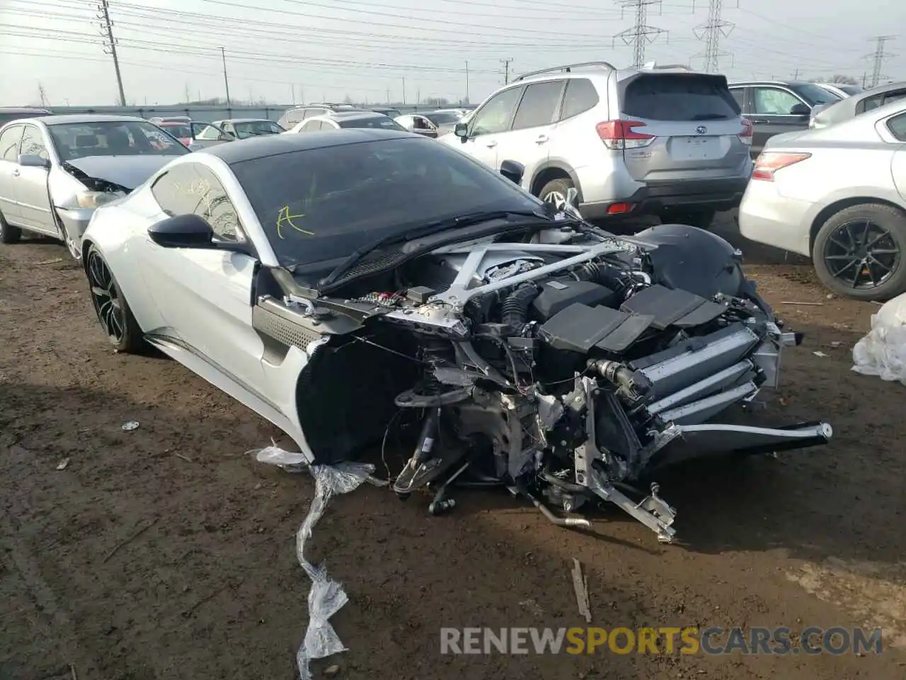 1 Photograph of a damaged car SCFSMGAW3LGN03351 ASTON MARTIN ALL MODELS 2020