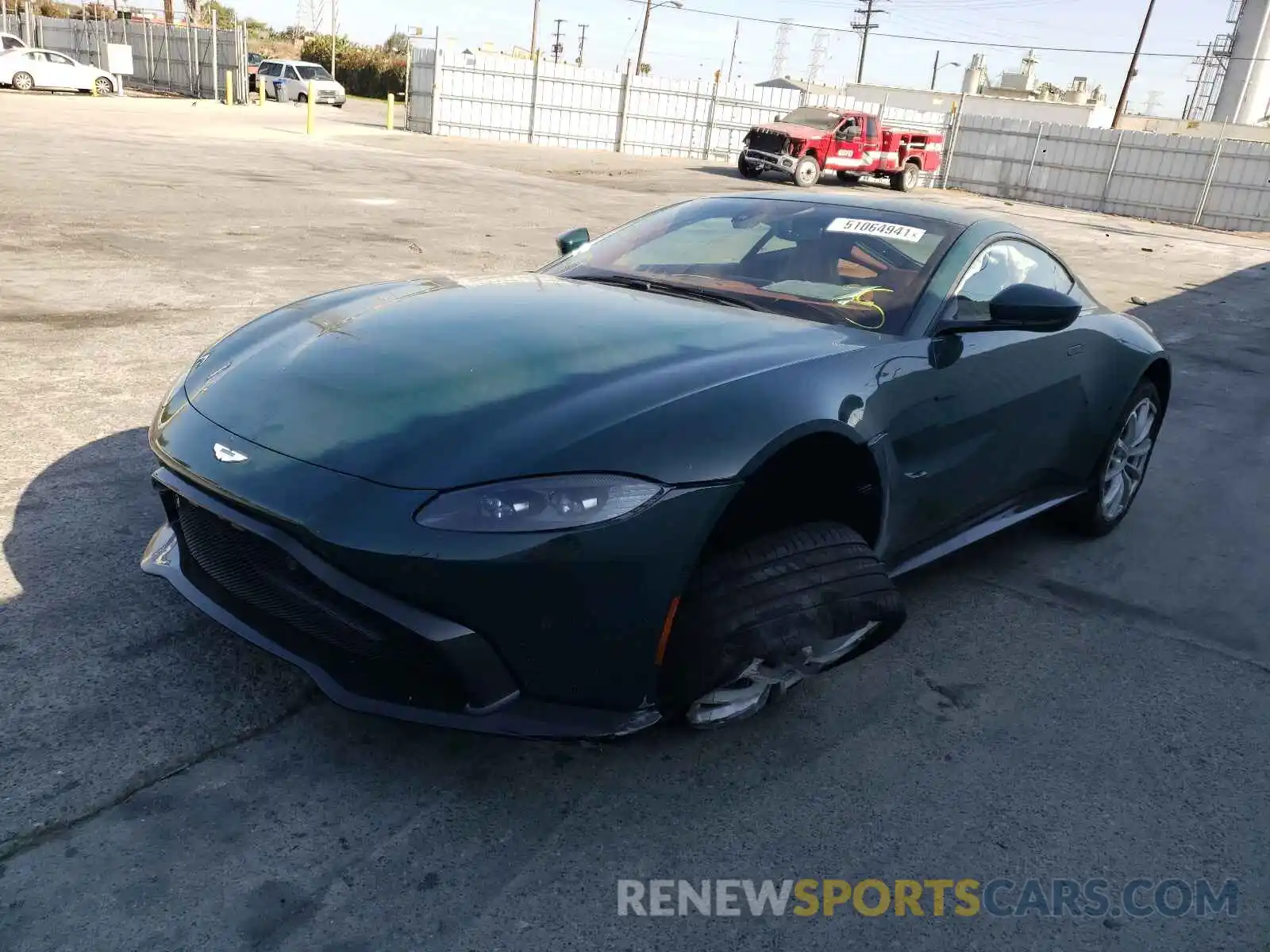 2 Photograph of a damaged car SCFSMGAW3LGN03446 ASTON MARTIN ALL MODELS 2020