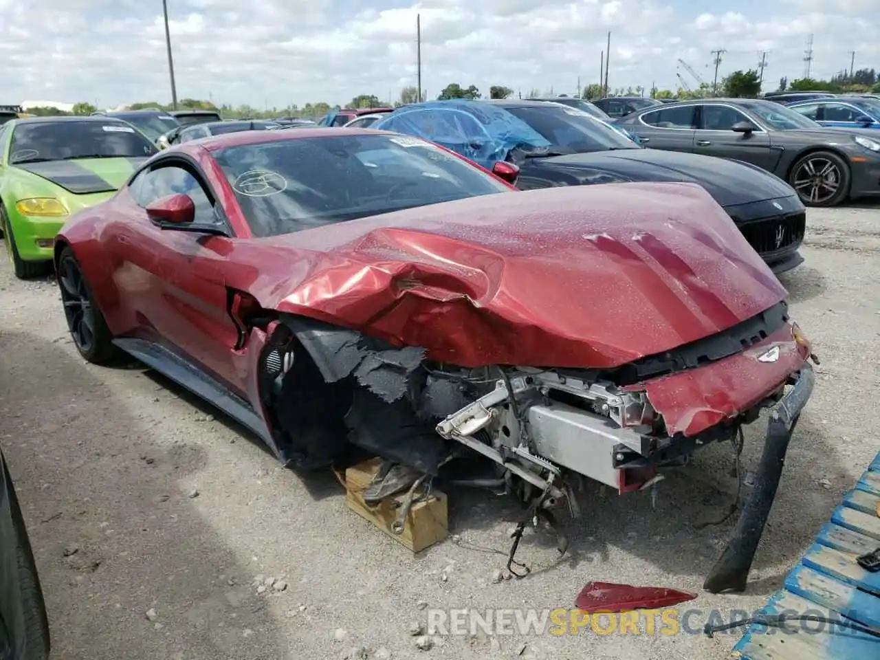 1 Photograph of a damaged car SCFSMGAW4LGN03407 ASTON MARTIN ALL MODELS 2020