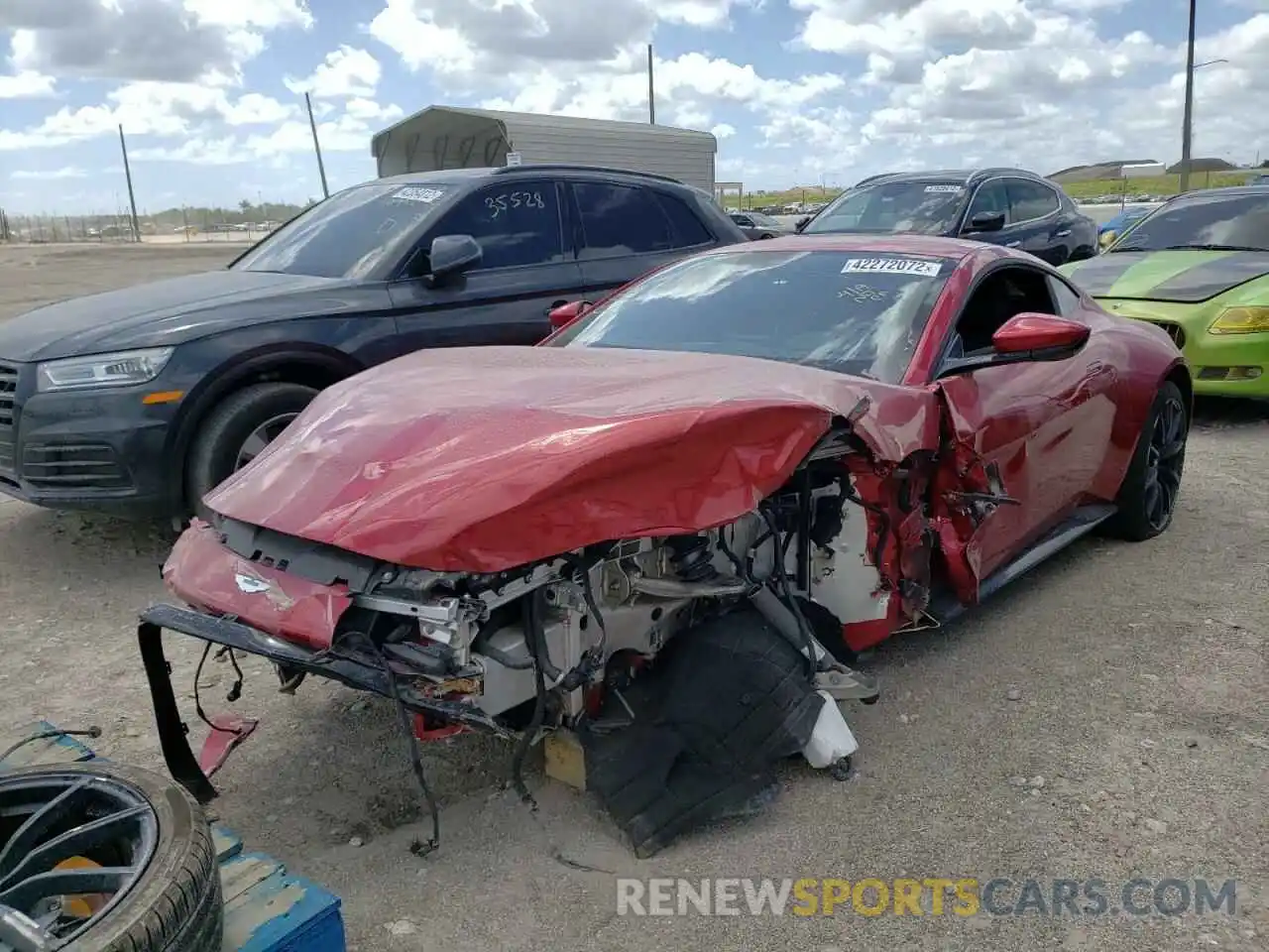 2 Photograph of a damaged car SCFSMGAW4LGN03407 ASTON MARTIN ALL MODELS 2020