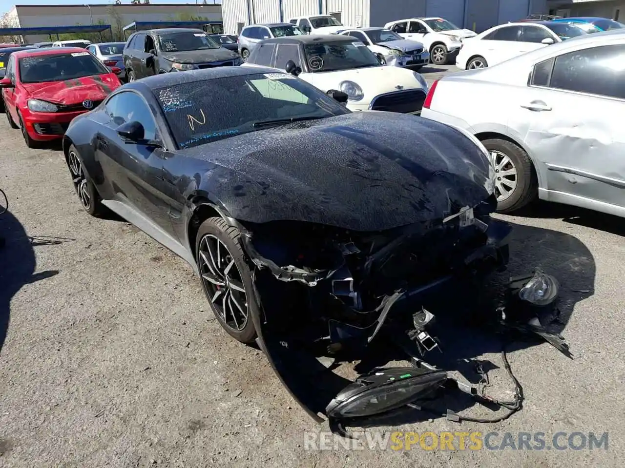 1 Photograph of a damaged car SCFSMGAW7LGN03059 ASTON MARTIN ALL MODELS 2020