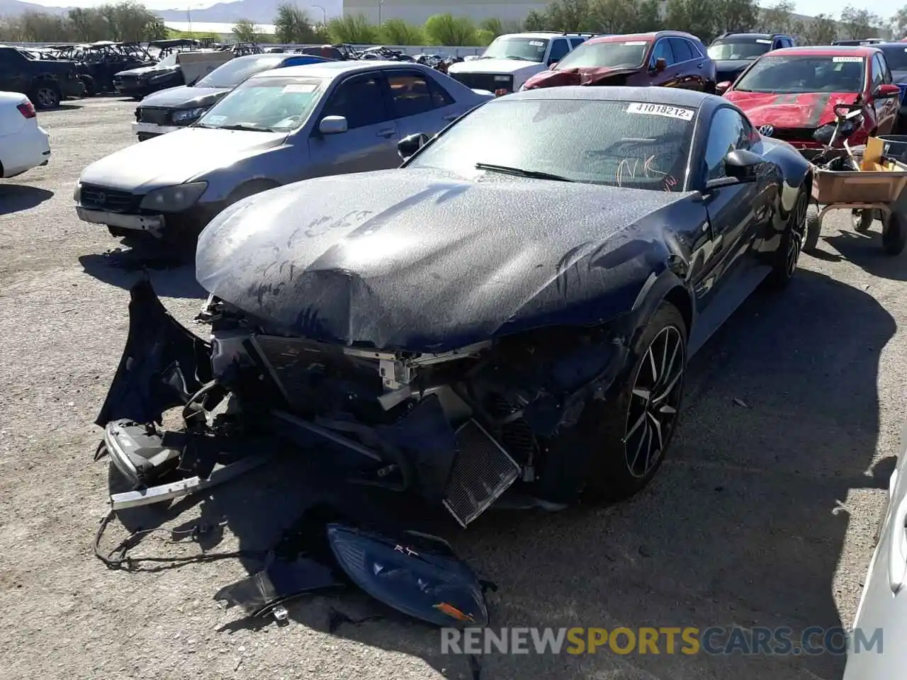 2 Photograph of a damaged car SCFSMGAW7LGN03059 ASTON MARTIN ALL MODELS 2020