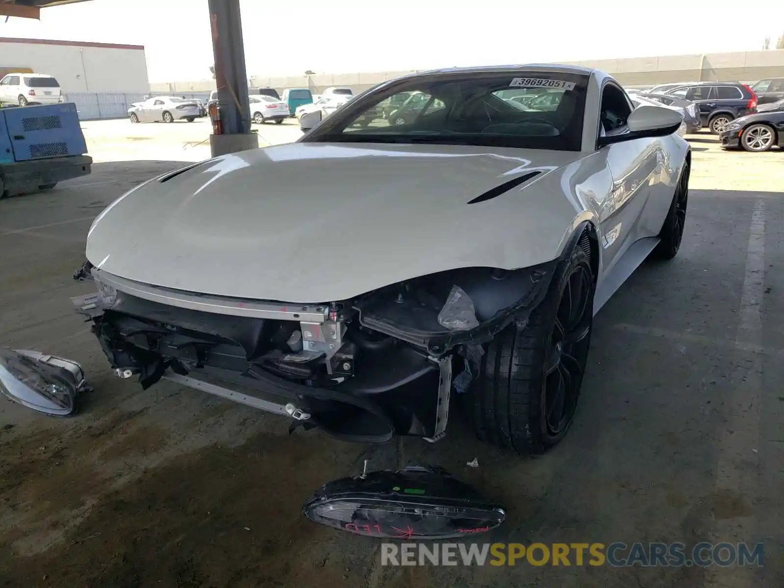 2 Photograph of a damaged car SCFSMGAW7LGN03112 ASTON MARTIN ALL MODELS 2020