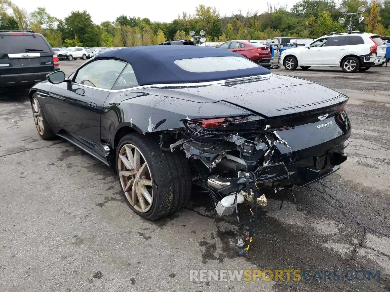 9 Photograph of a damaged car SCFRMFCW8MGM10218 ASTON MARTIN ALL MODELS 2021