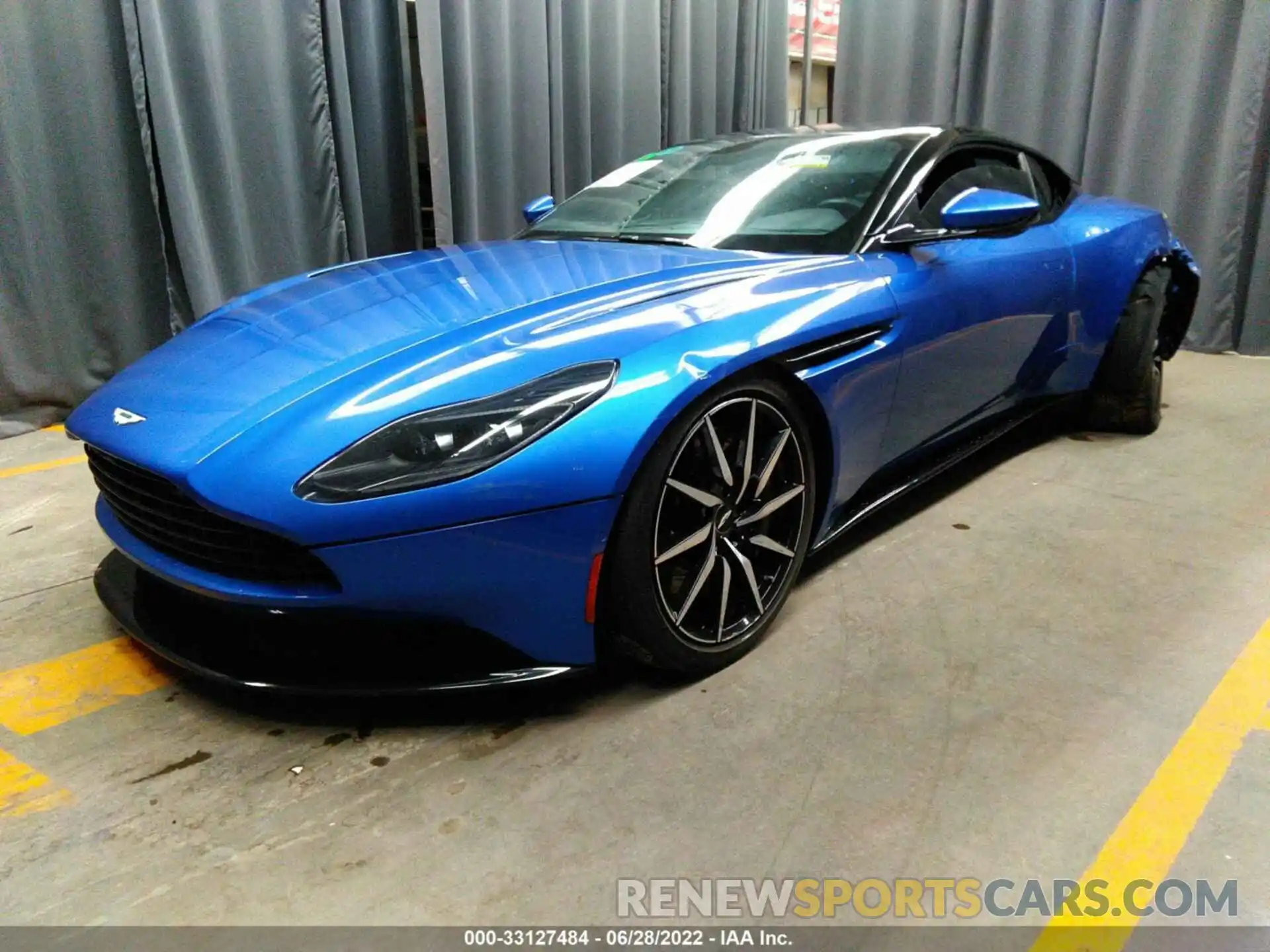 2 Photograph of a damaged car SCFRMFAWXKGL07303 ASTON MARTIN DB11 2019