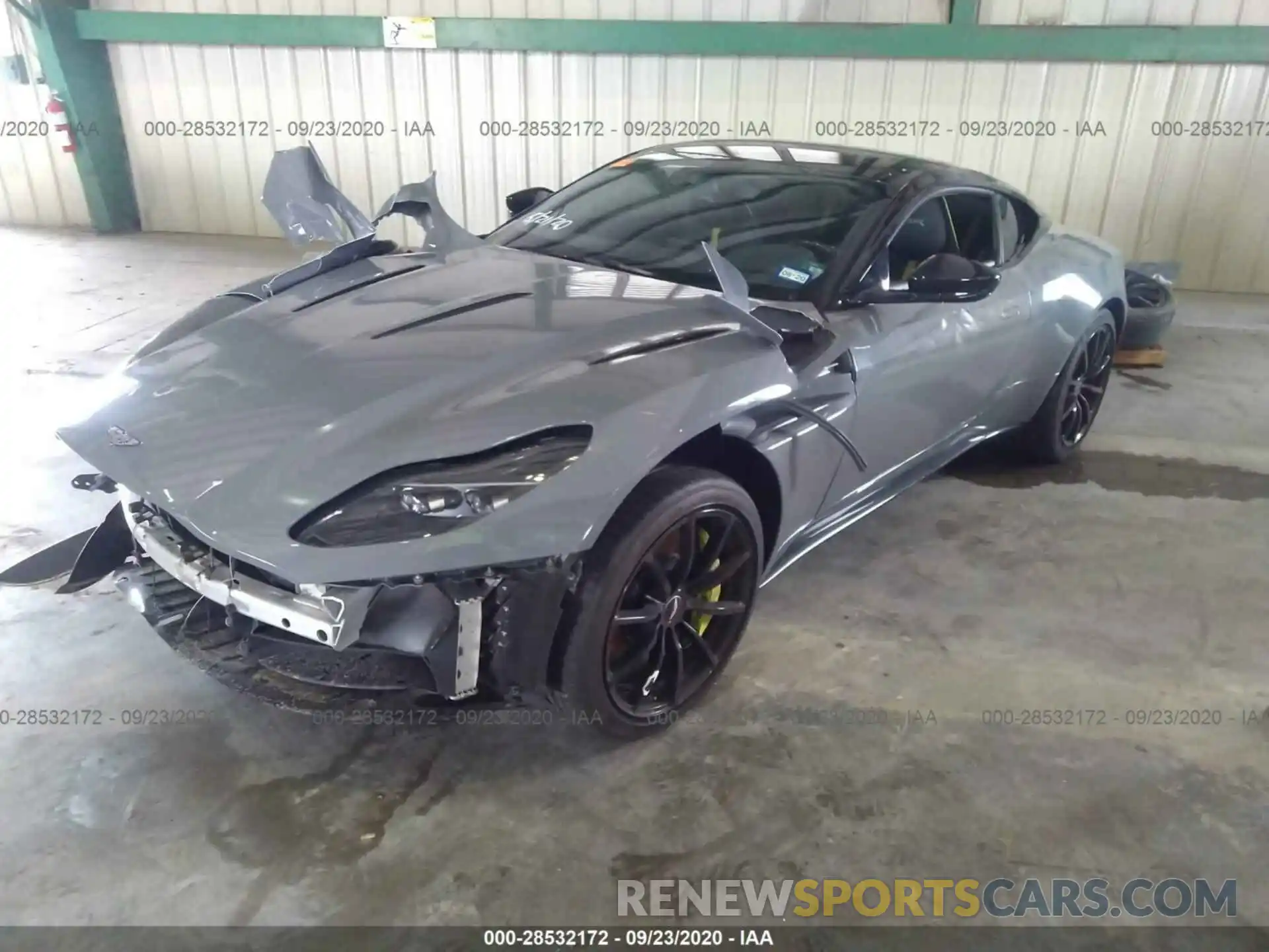 2 Photograph of a damaged car SCFRMFEV2KGL05465 ASTON MARTIN DB11 2019