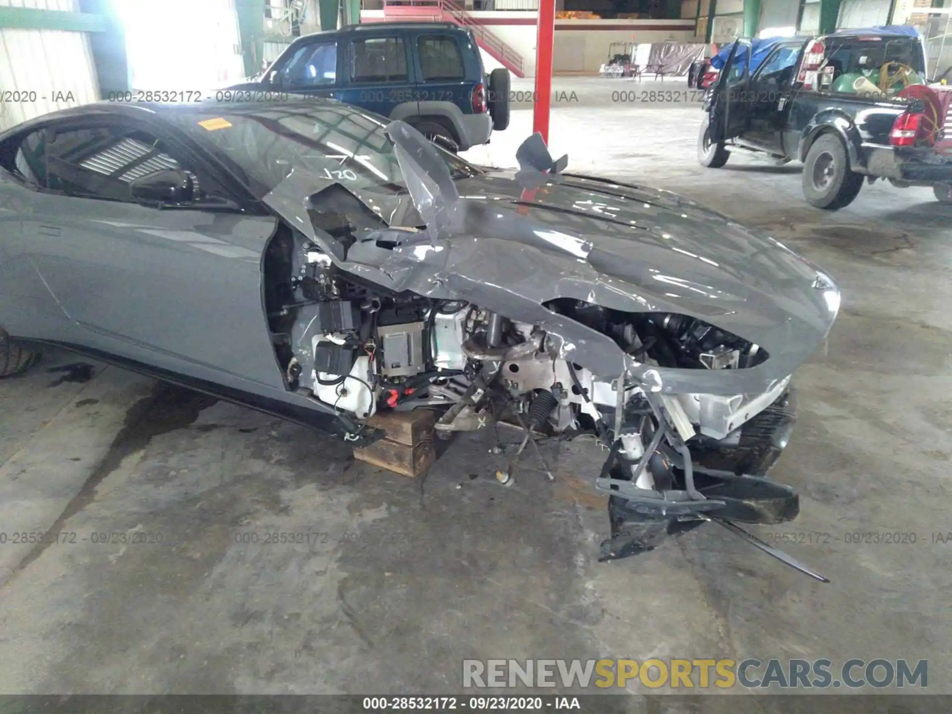 6 Photograph of a damaged car SCFRMFEV2KGL05465 ASTON MARTIN DB11 2019