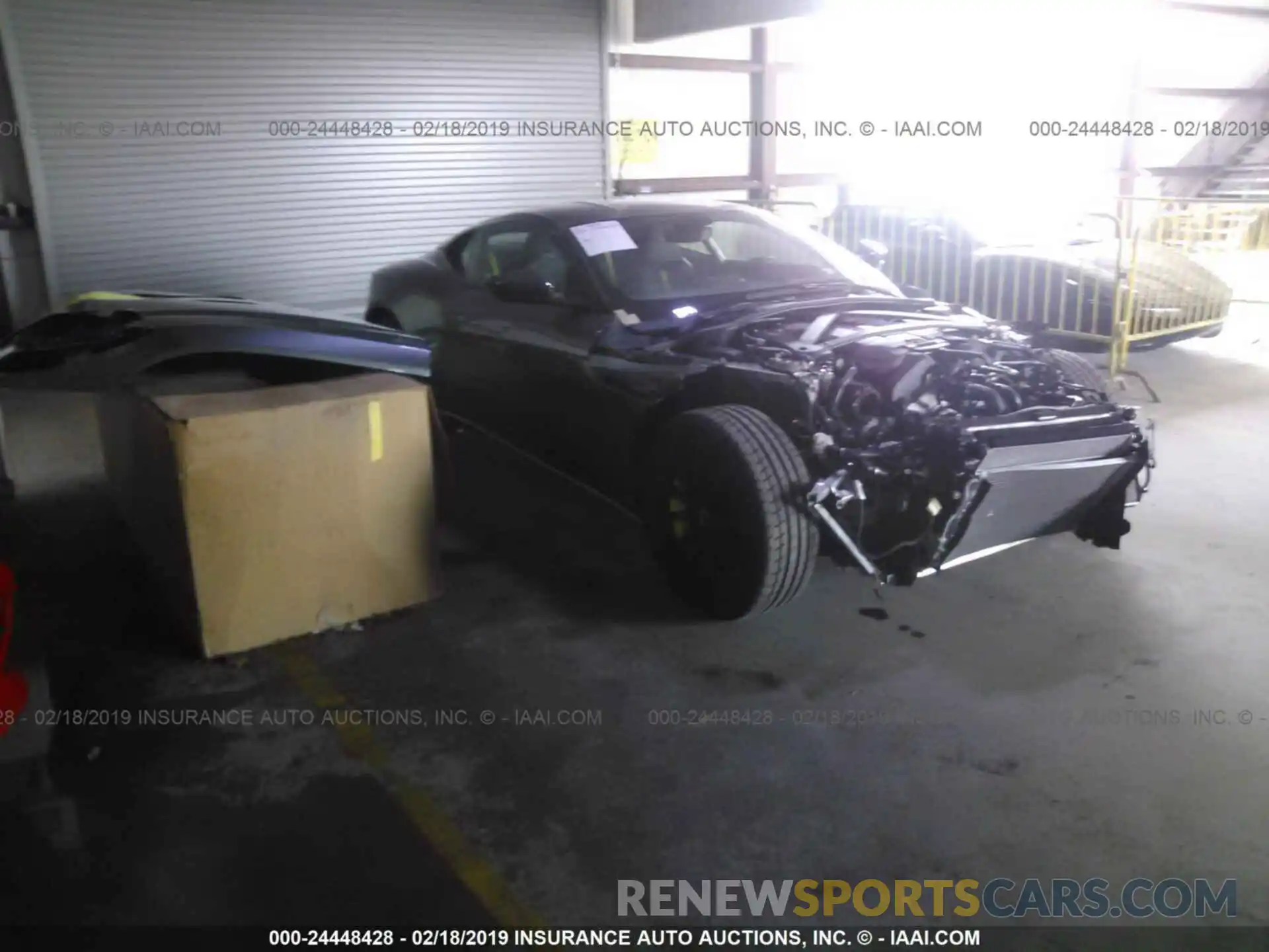 1 Photograph of a damaged car SCFRMFEV8KGL06362 ASTON MARTIN DB11 2019