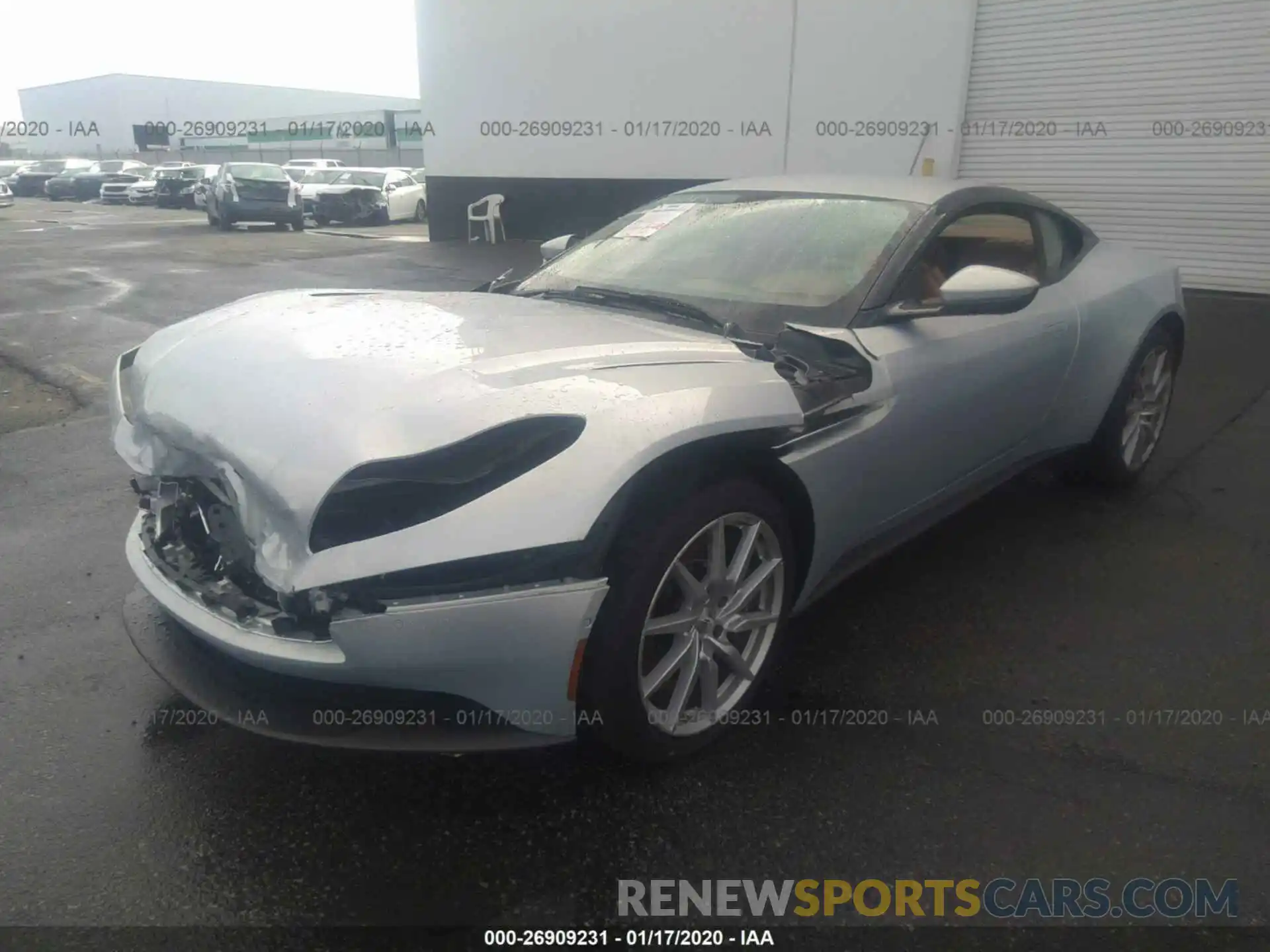 2 Photograph of a damaged car SCFRMFAW4LGL08531 ASTON MARTIN DB11 2020