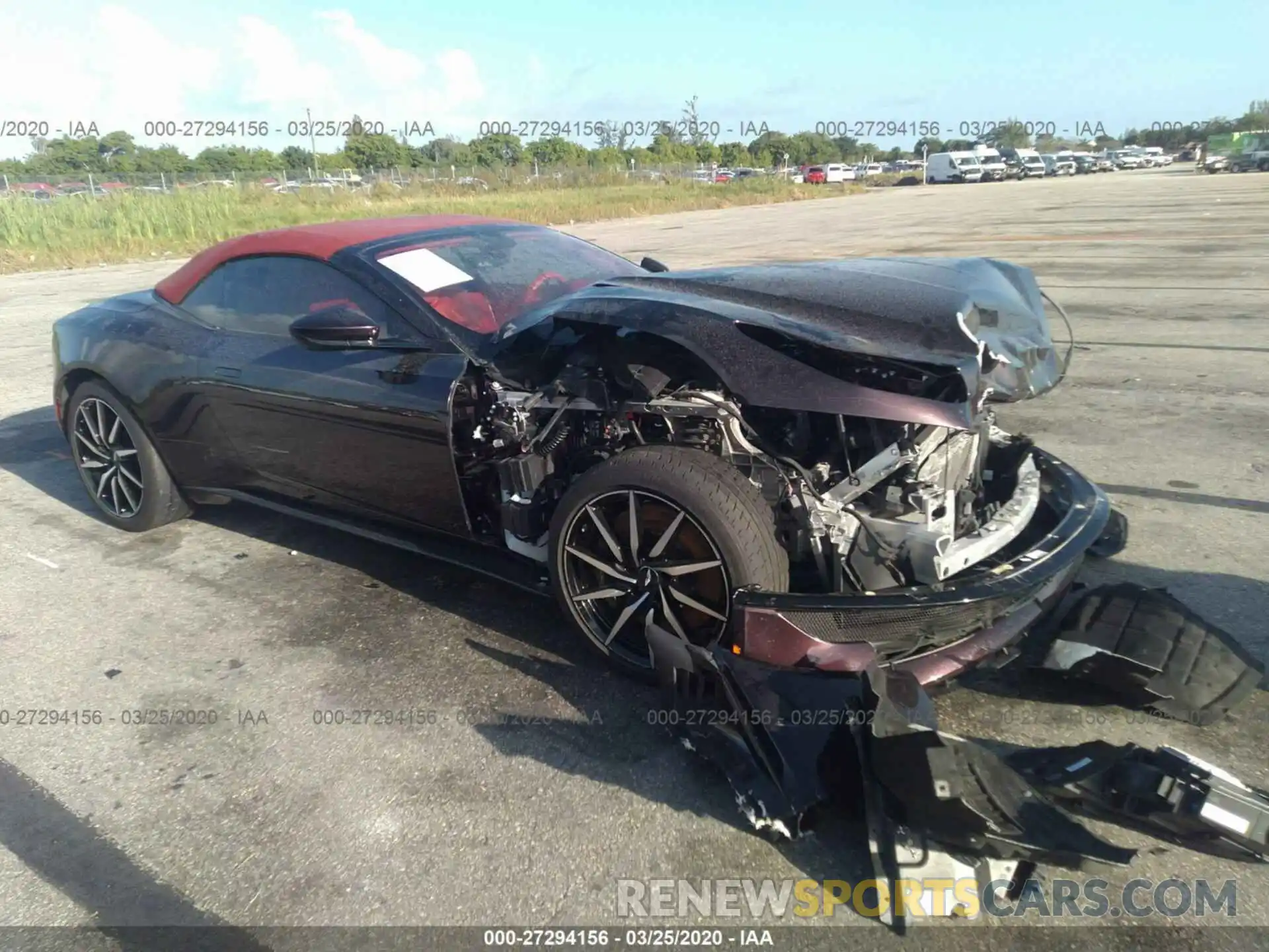 1 Photograph of a damaged car SCFRMFCW7LGM09155 ASTON MARTIN DB11 2020