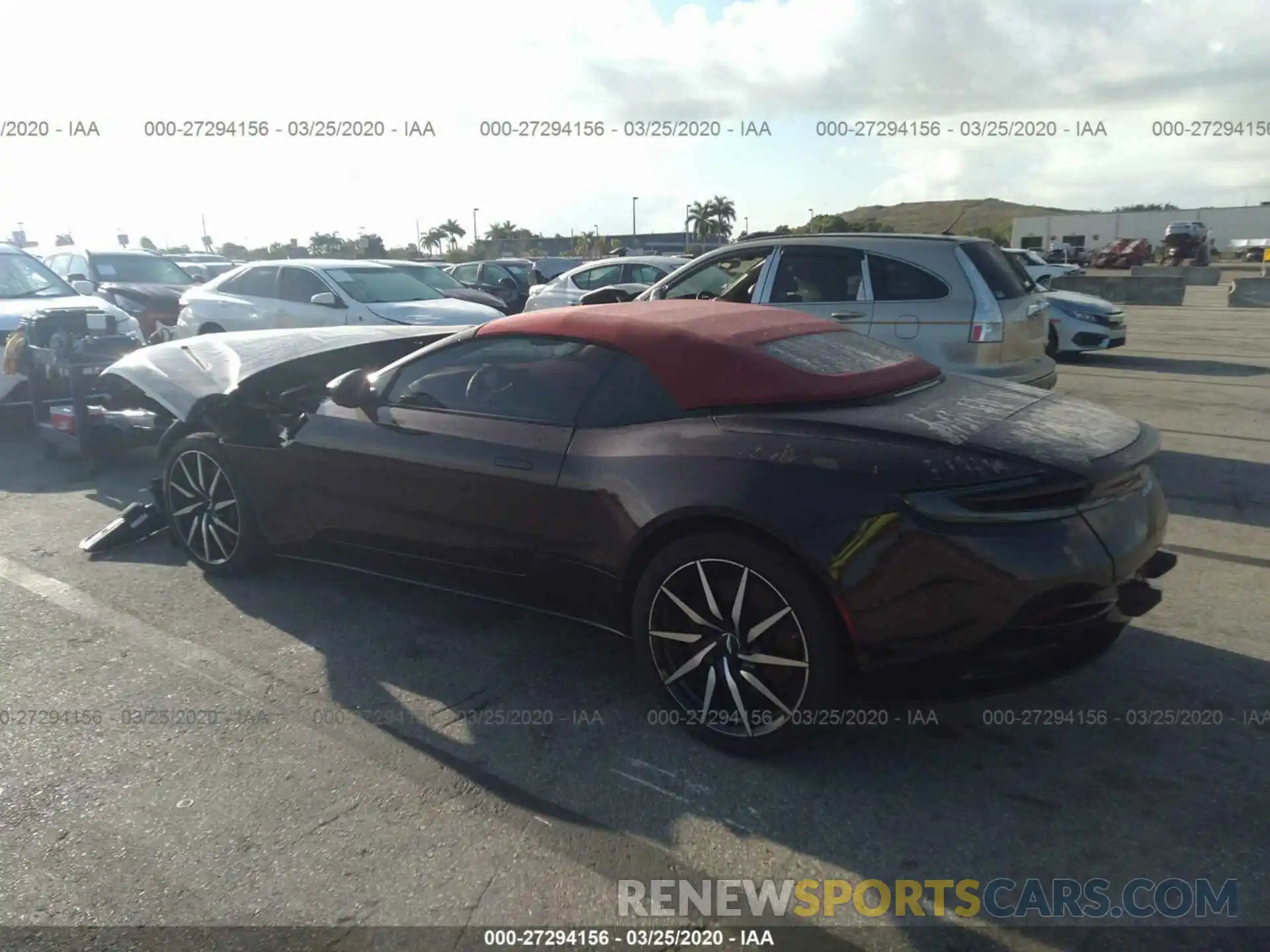 3 Photograph of a damaged car SCFRMFCW7LGM09155 ASTON MARTIN DB11 2020