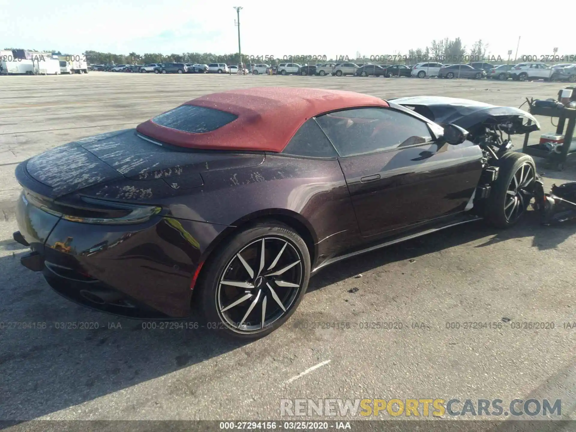 4 Photograph of a damaged car SCFRMFCW7LGM09155 ASTON MARTIN DB11 2020