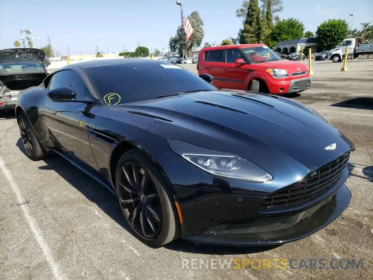 1 Photograph of a damaged car SCFRMFEV0LGL09631 ASTON MARTIN DB11 AMR 2020