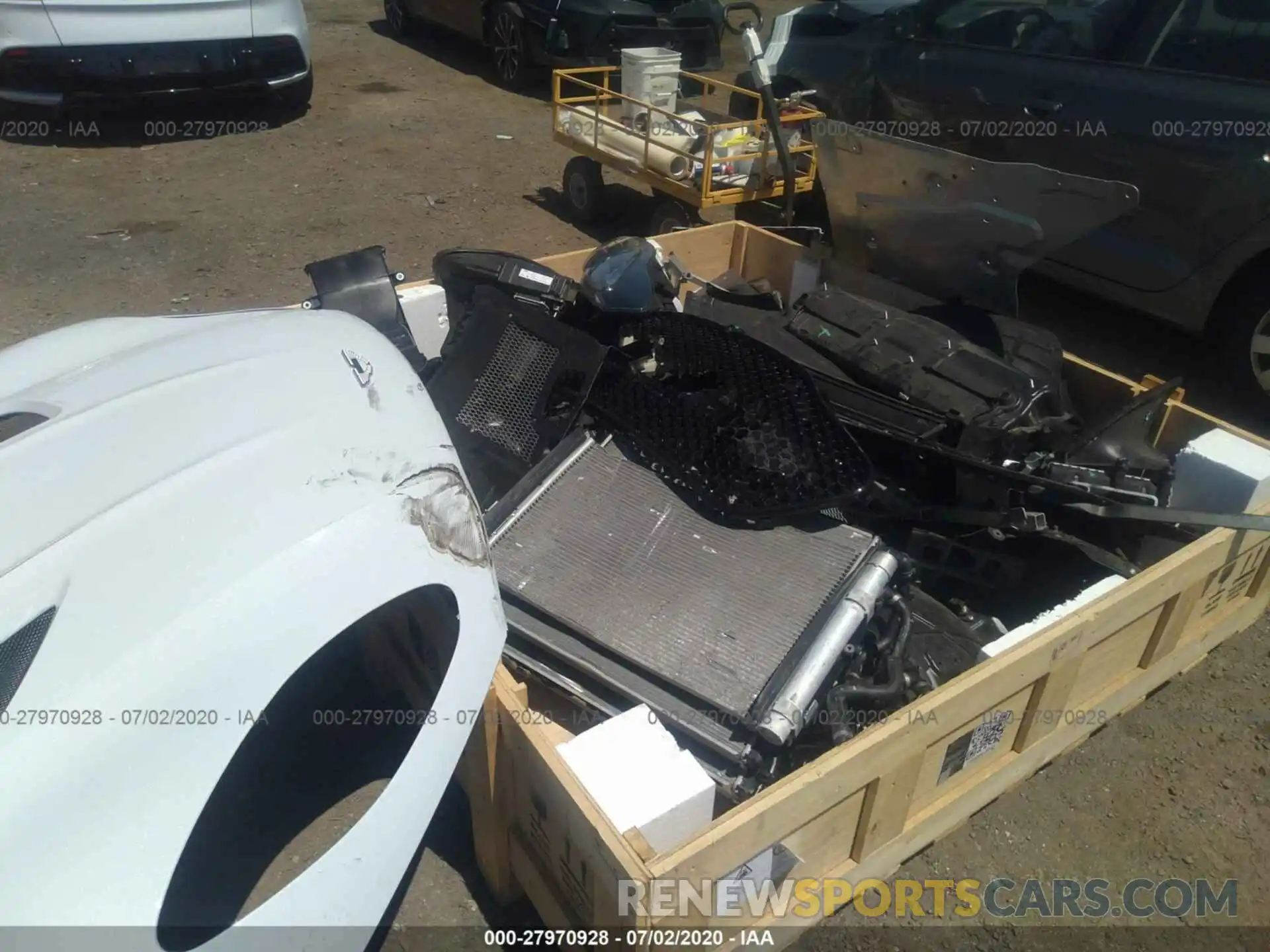 12 Photograph of a damaged car SCFRMHAV7KGR00104 ASTON MARTIN DBS 2019