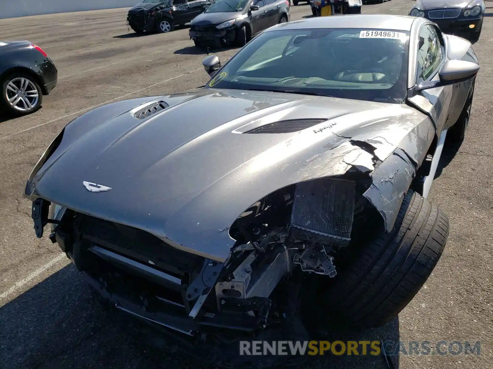 2 Photograph of a damaged car SCFRMHAV9KGR00914 ASTON MARTIN DBS SUPERL 2019