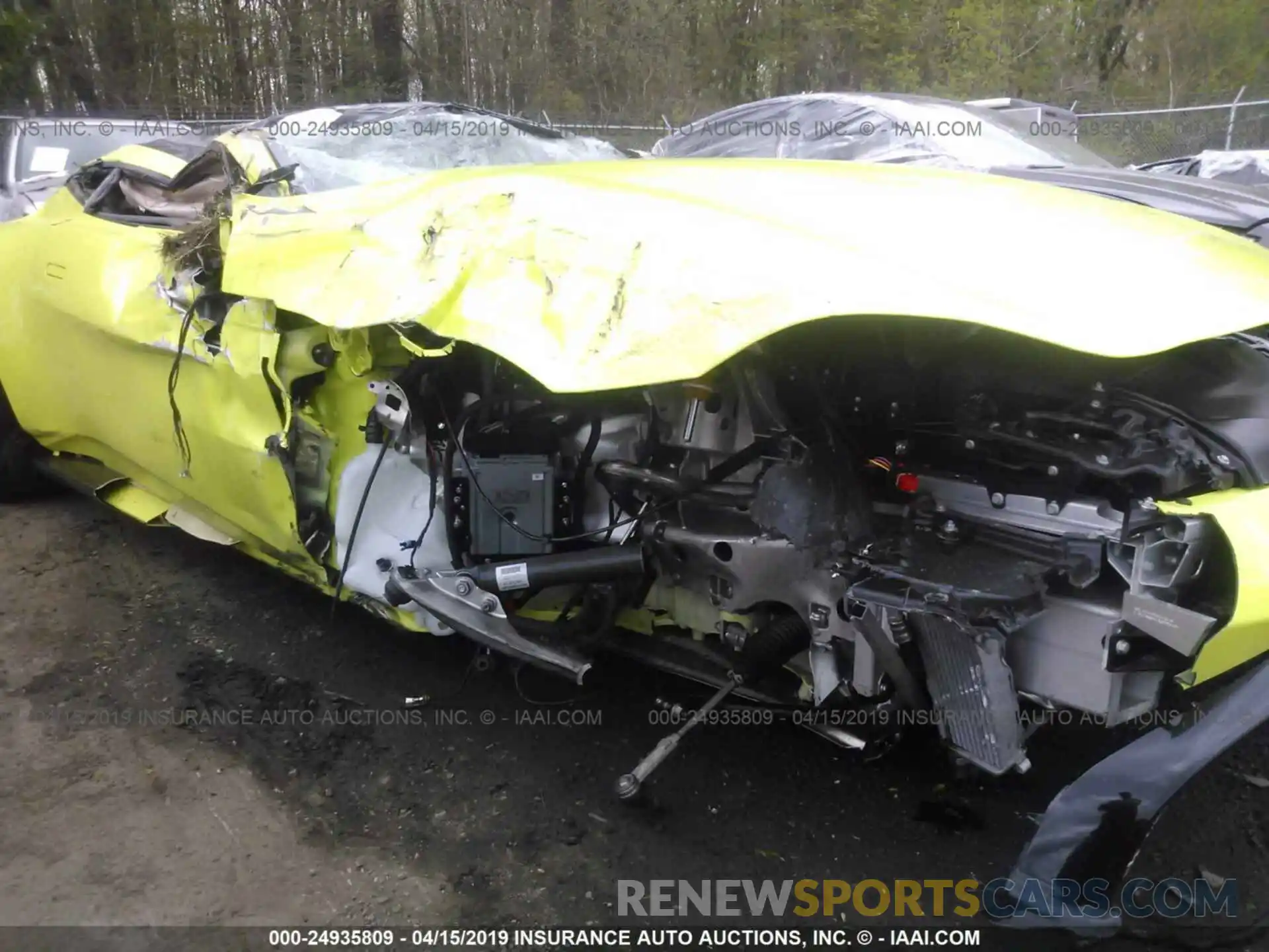 6 Photograph of a damaged car SCFSMGAW3KGN01677 ASTON MARTIN VANTAGE 2019