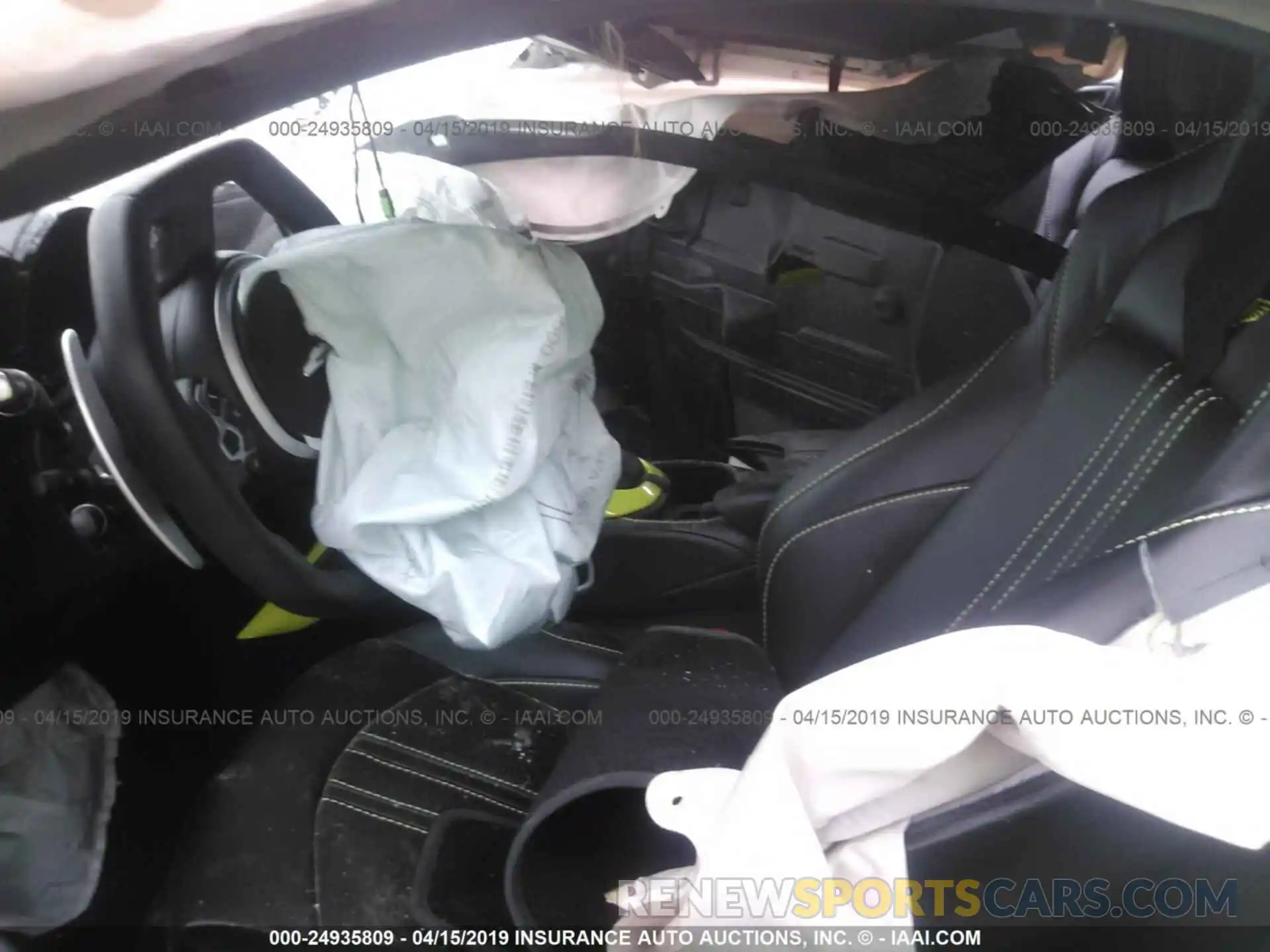 8 Photograph of a damaged car SCFSMGAW3KGN01677 ASTON MARTIN VANTAGE 2019