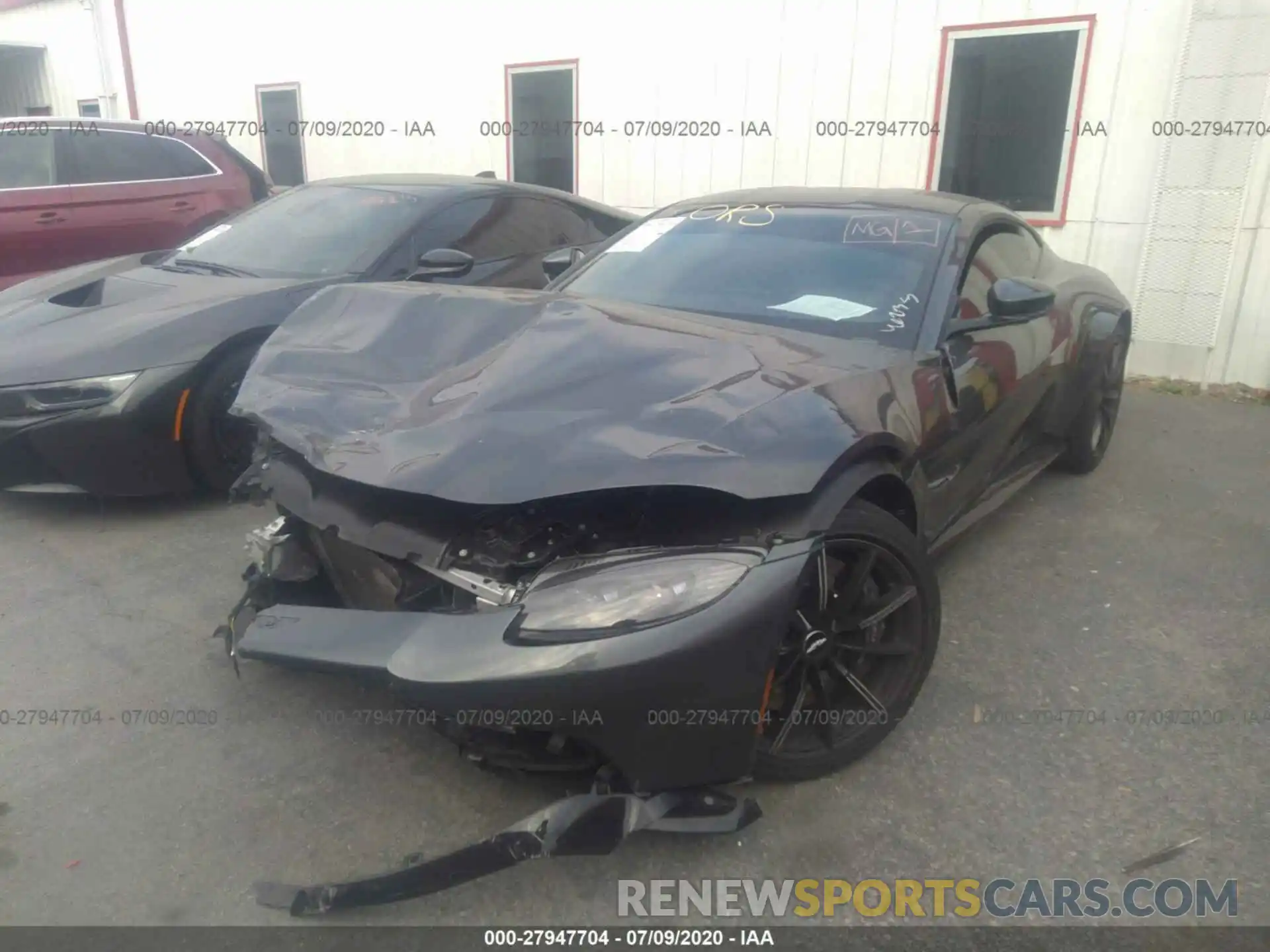 2 Photograph of a damaged car SCFSMGAW4KGN01655 ASTON MARTIN VANTAGE 2019