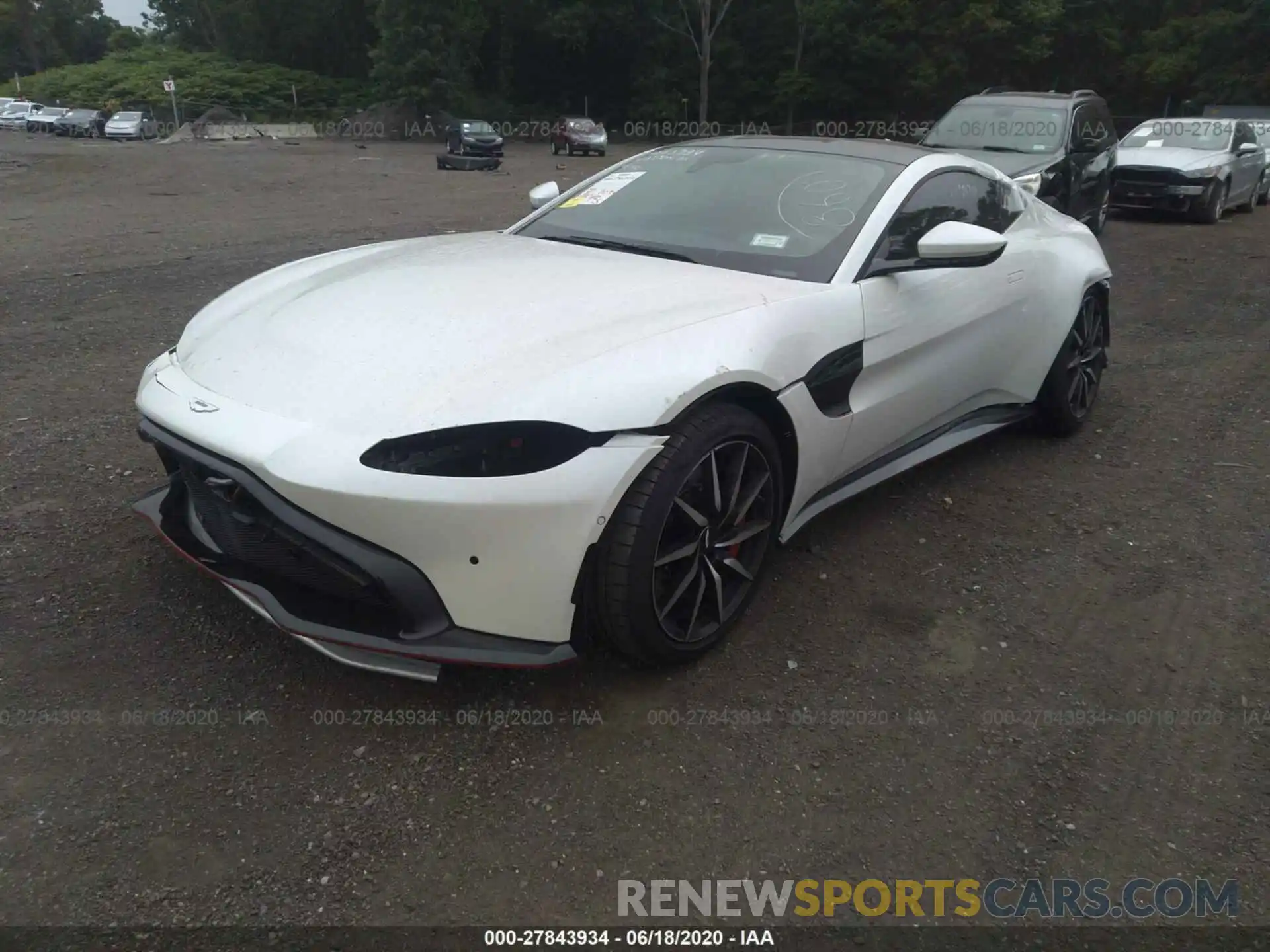 2 Photograph of a damaged car SCFSMGAW5KGN00952 ASTON MARTIN VANTAGE 2019