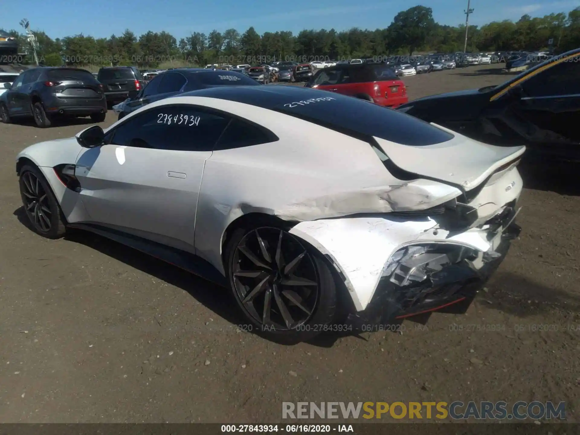 3 Photograph of a damaged car SCFSMGAW5KGN00952 ASTON MARTIN VANTAGE 2019