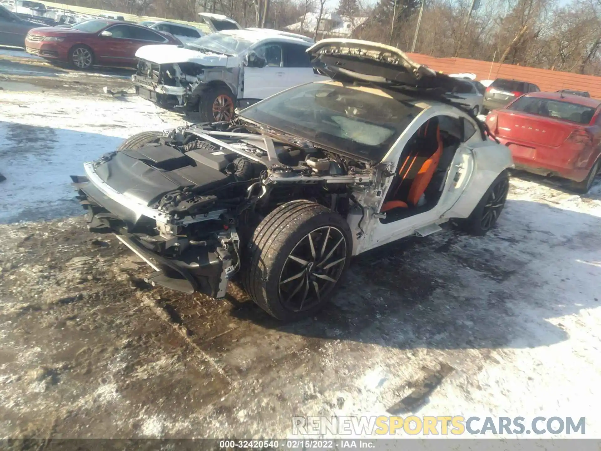 2 Photograph of a damaged car SCFSMGAW0LGN03842 ASTON MARTIN VANTAGE 2020