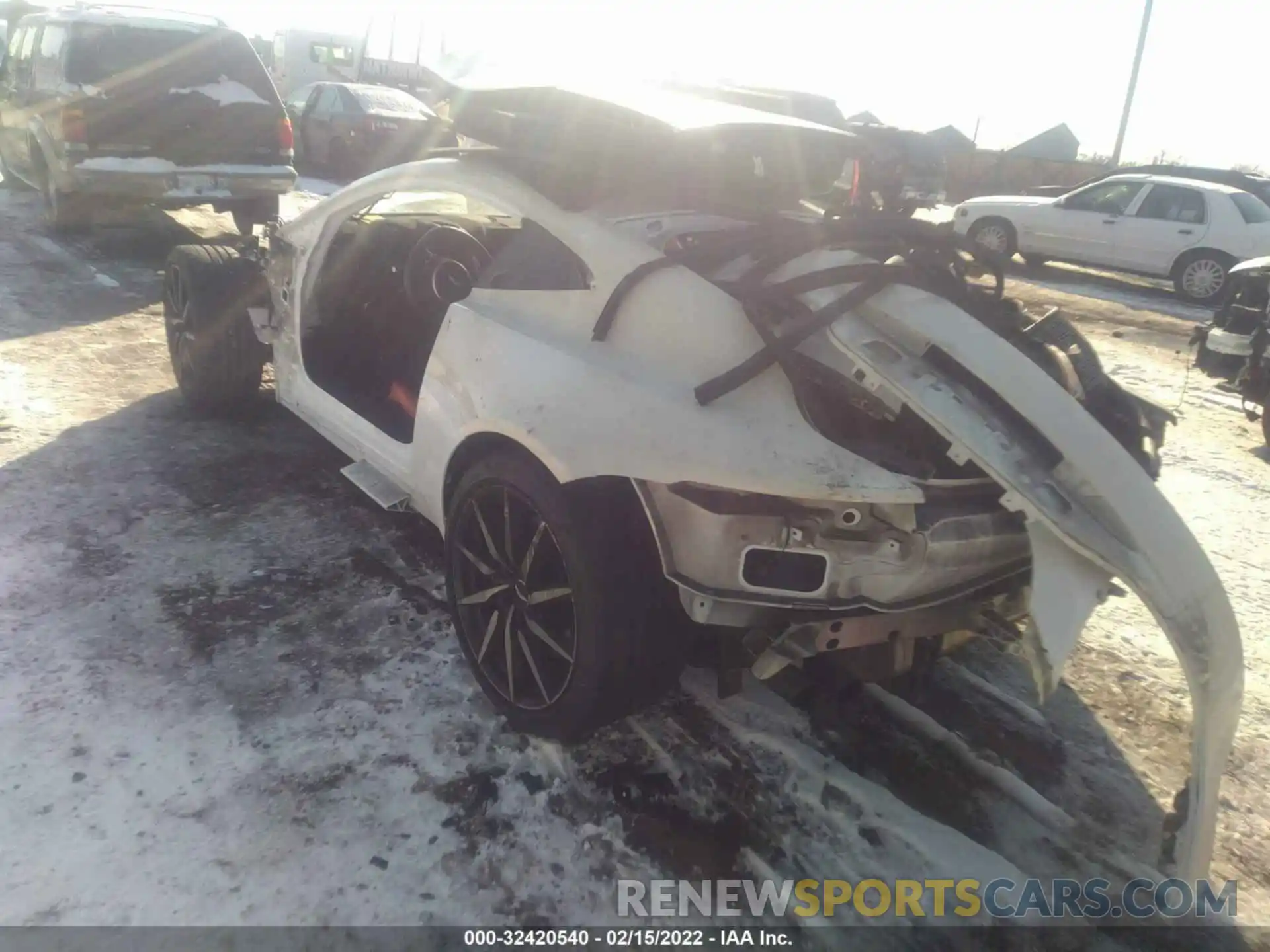 3 Photograph of a damaged car SCFSMGAW0LGN03842 ASTON MARTIN VANTAGE 2020