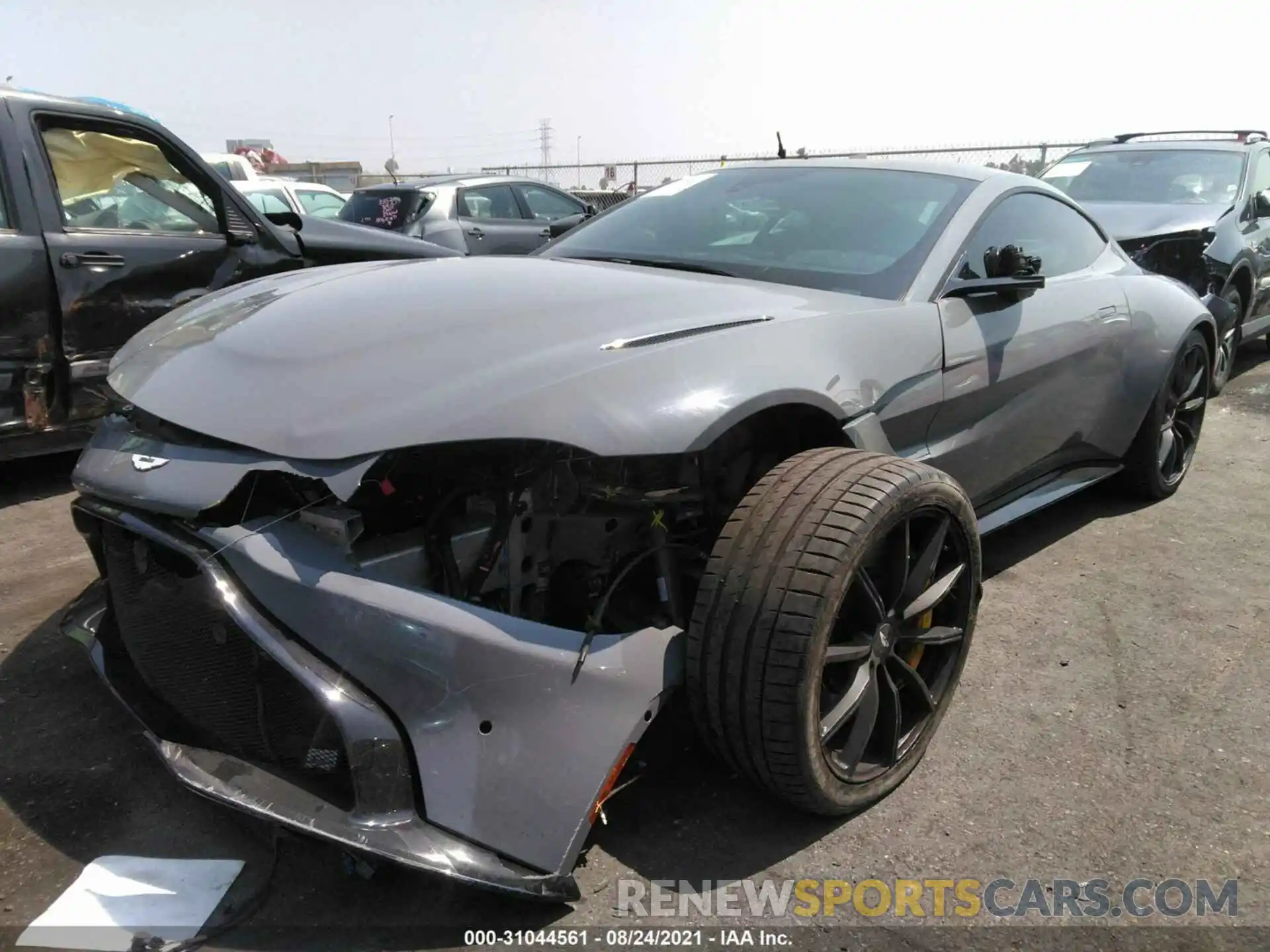 2 Photograph of a damaged car SCFSMGAW0LGN03971 ASTON MARTIN VANTAGE 2020