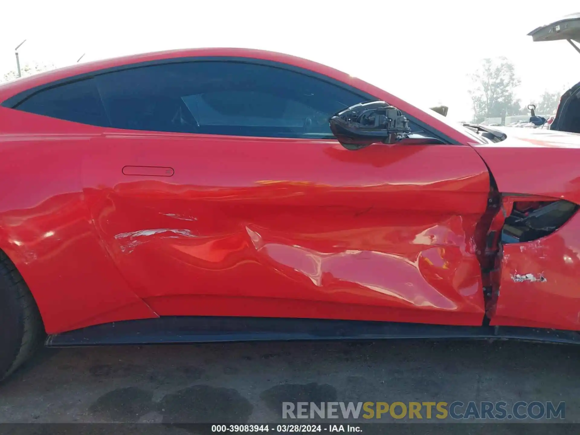 13 Photograph of a damaged car SCFSMGAW5LGN04405 ASTON MARTIN VANTAGE 2020