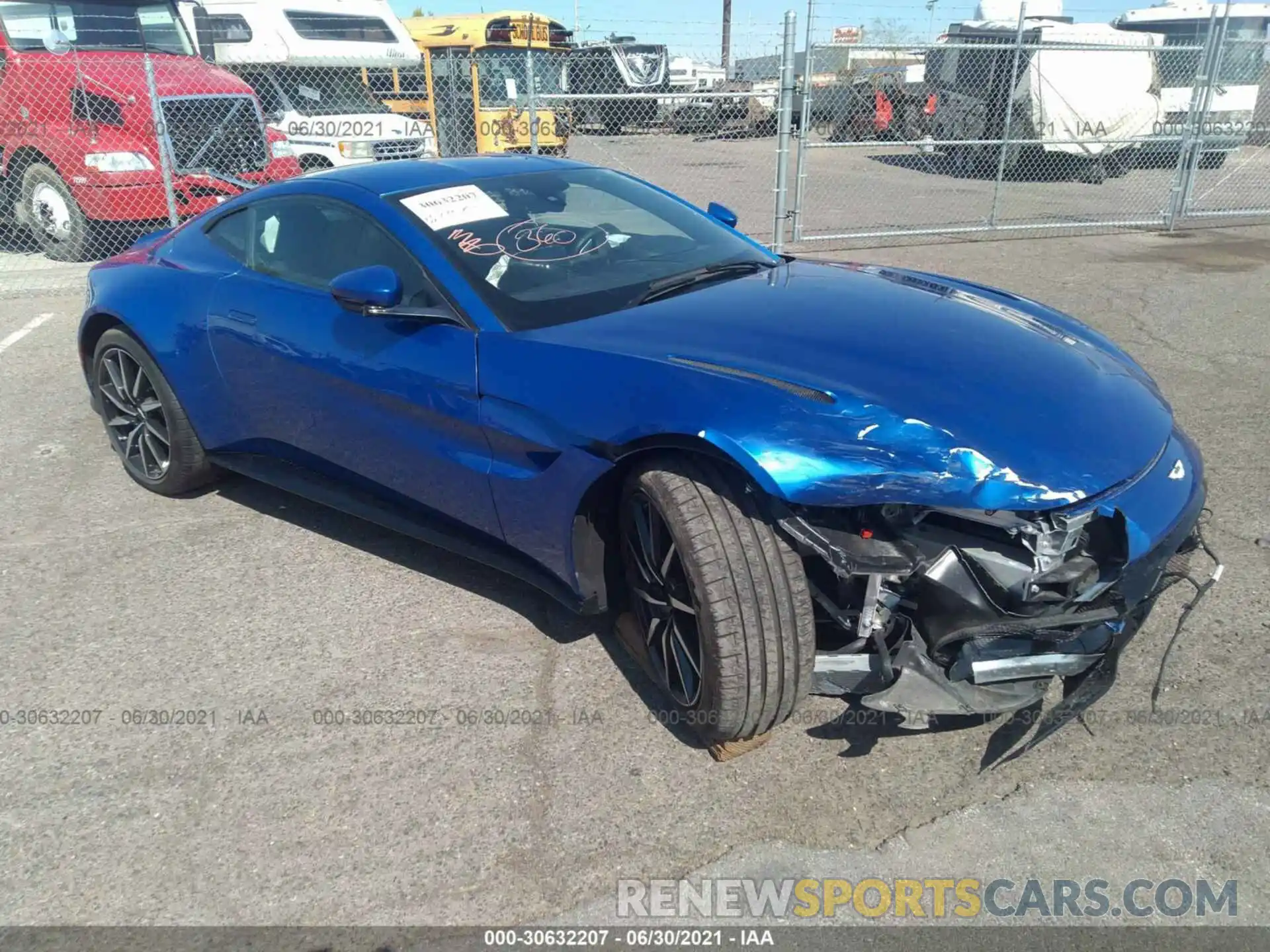 1 Photograph of a damaged car SCFSMGAW6LGN03814 ASTON MARTIN VANTAGE 2020