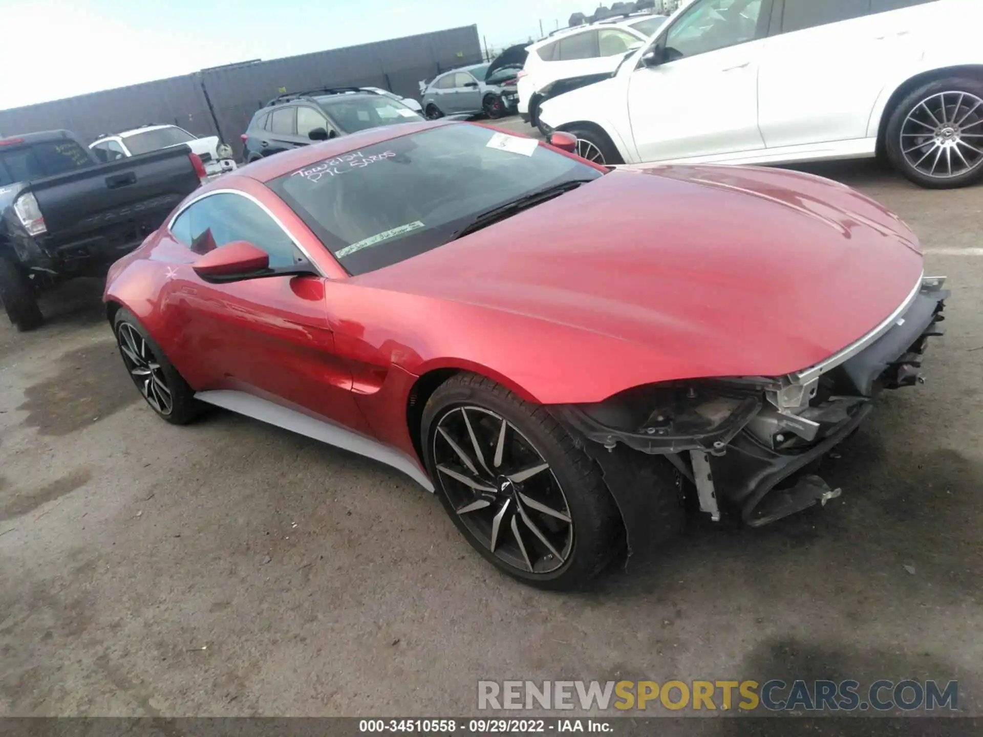 1 Photograph of a damaged car SCFSMGAW6LGN04882 ASTON MARTIN VANTAGE 2020