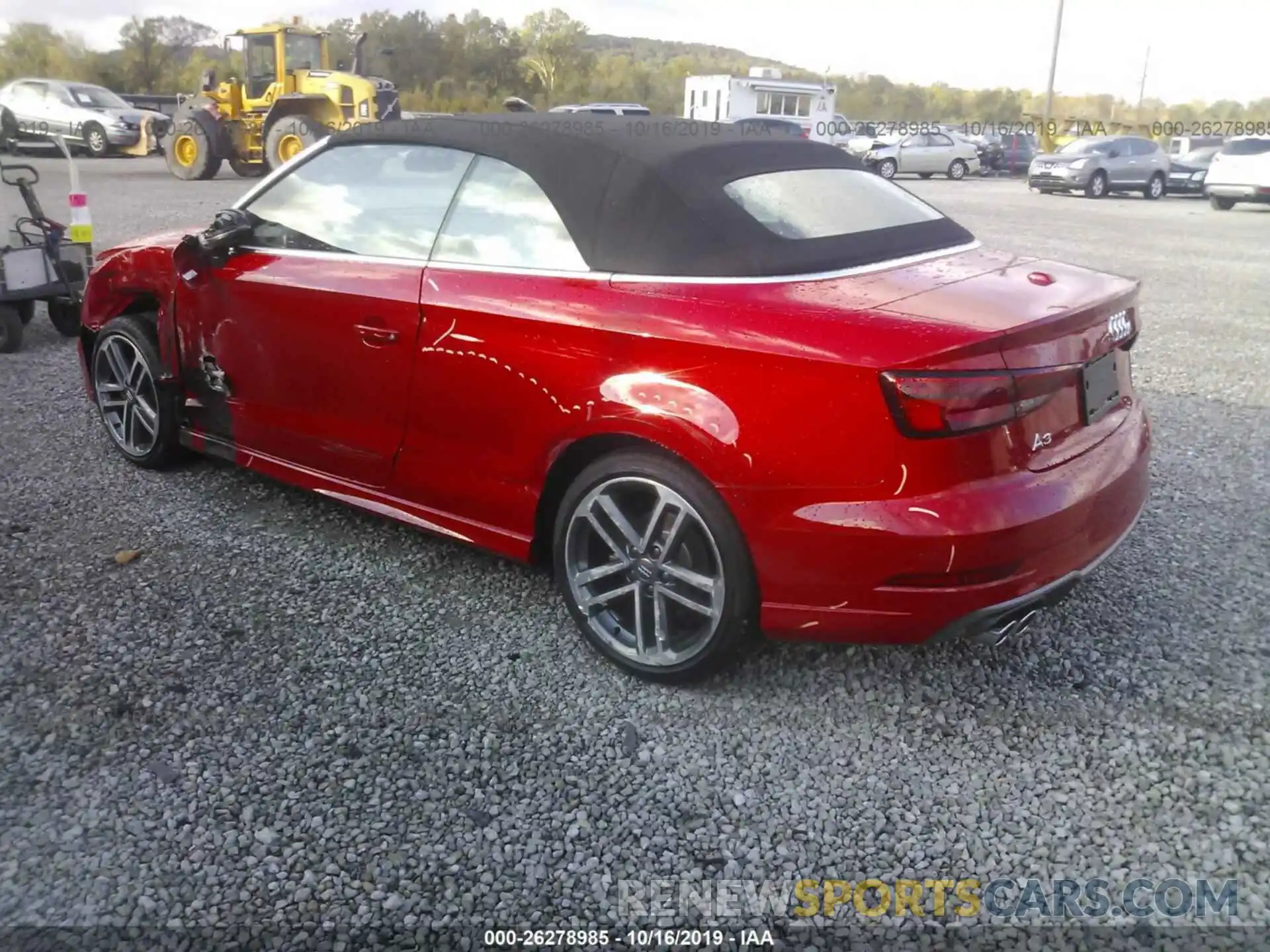 3 Photograph of a damaged car WAU5ULFF3K1030708 AUDI A3 2019