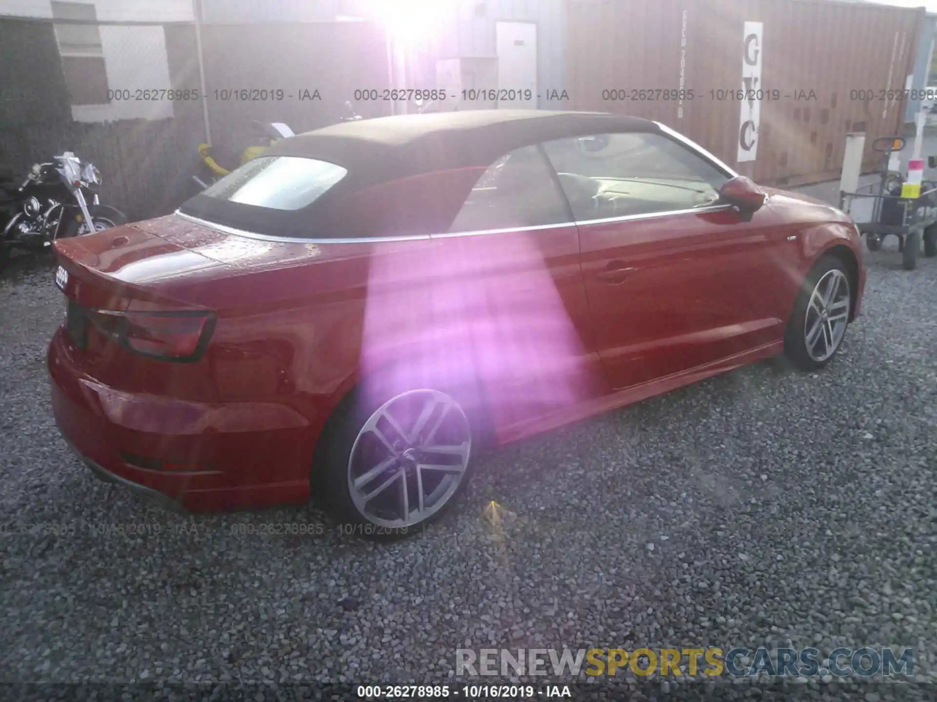 4 Photograph of a damaged car WAU5ULFF3K1030708 AUDI A3 2019