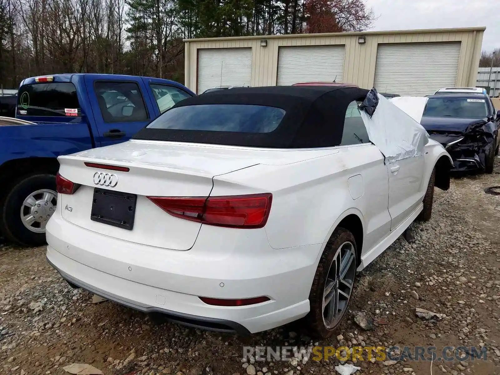 4 Photograph of a damaged car WAU5ULFF5K1032363 AUDI A3 2019