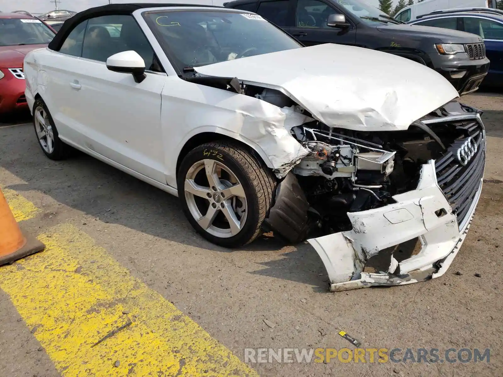 9 Photograph of a damaged car WAU7ELFF9K1017497 AUDI A3 2019