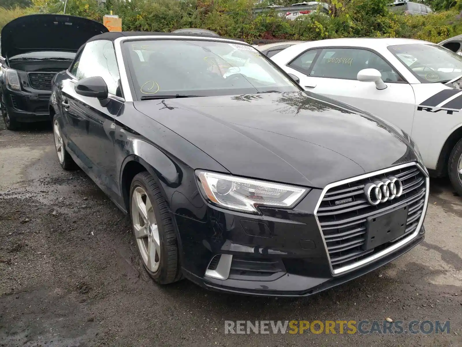 1 Photograph of a damaged car WAU7ELFF9K1030928 AUDI A3 2019