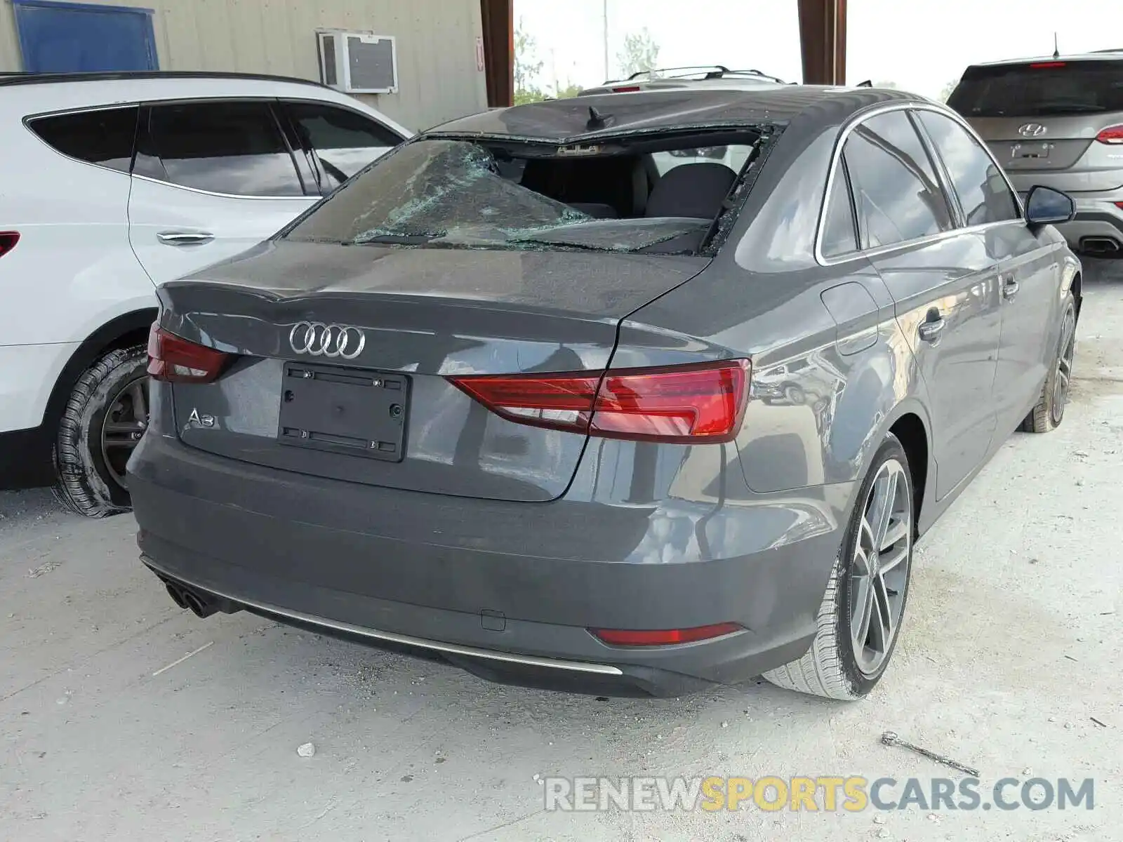 4 Photograph of a damaged car WAUAUGFF0K1010521 AUDI A3 2019